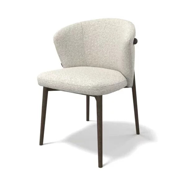 Houten eetkamerstoel harmony - ascot pearl - walnoot