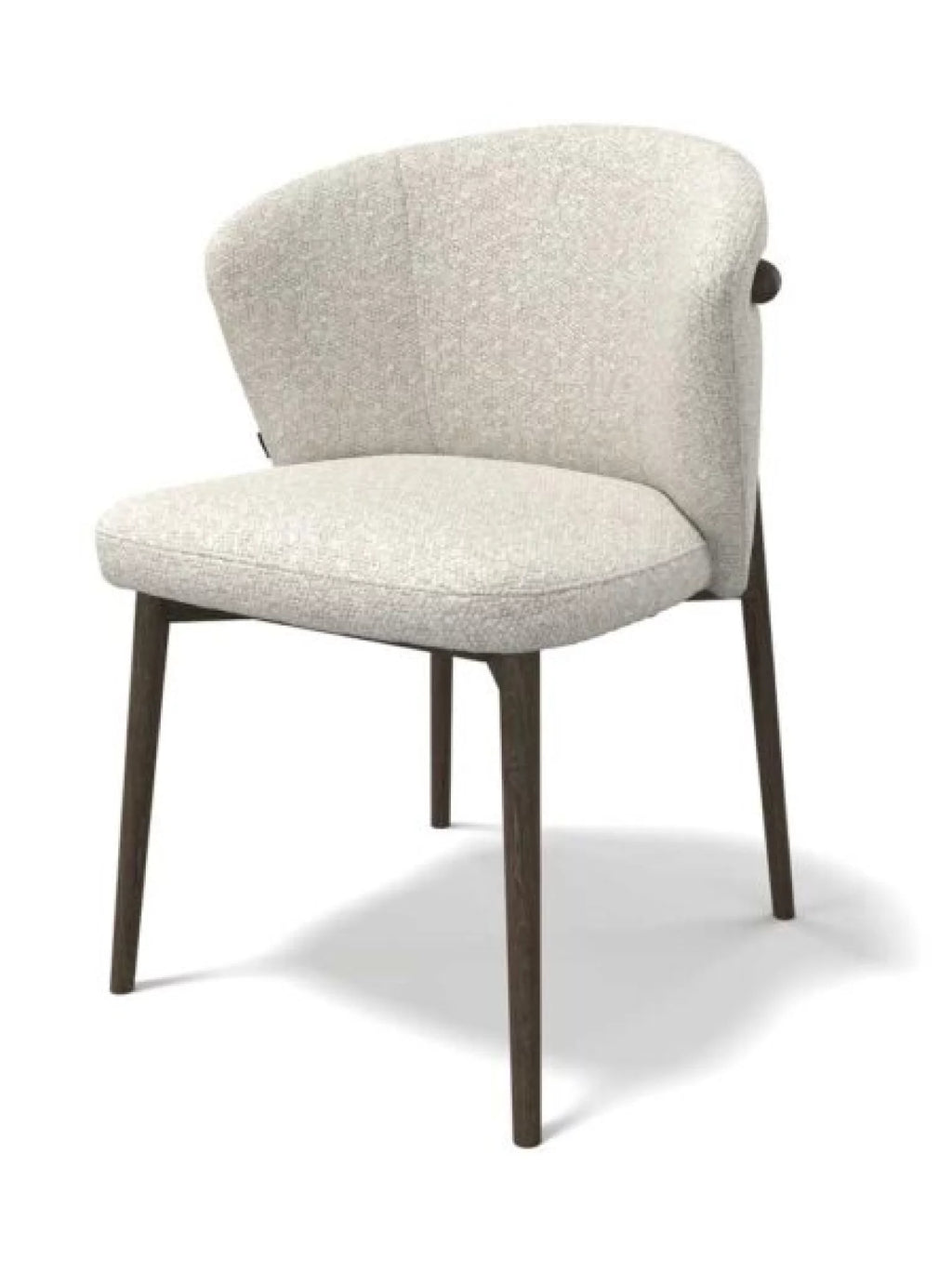 Houten eetkamerstoel harmony - ascot pearl - walnoot