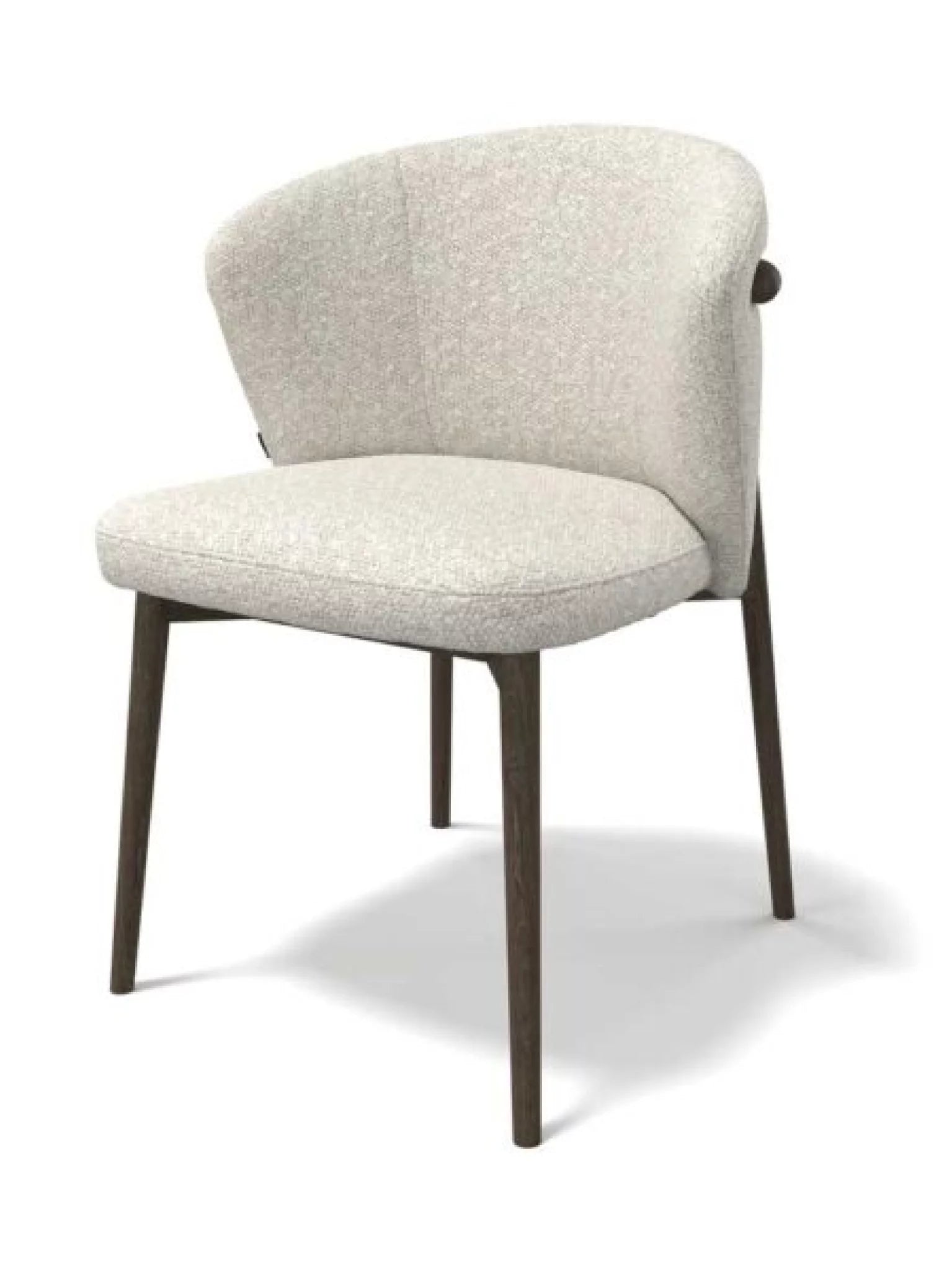 Houten eetkamerstoel harmony - ascot pearl - walnoot