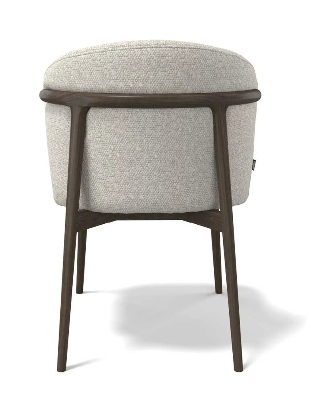 Houten eetkamerstoel harmony - ascot pearl - walnoot