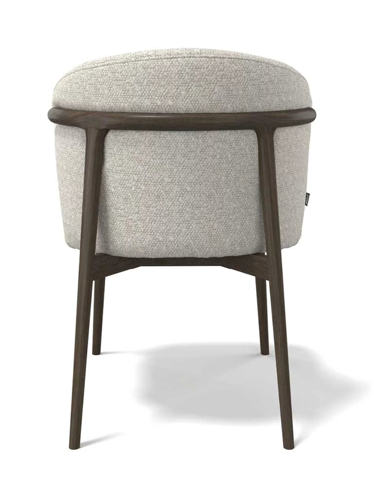 Houten eetkamerstoel harmony - ascot pearl -walnoot