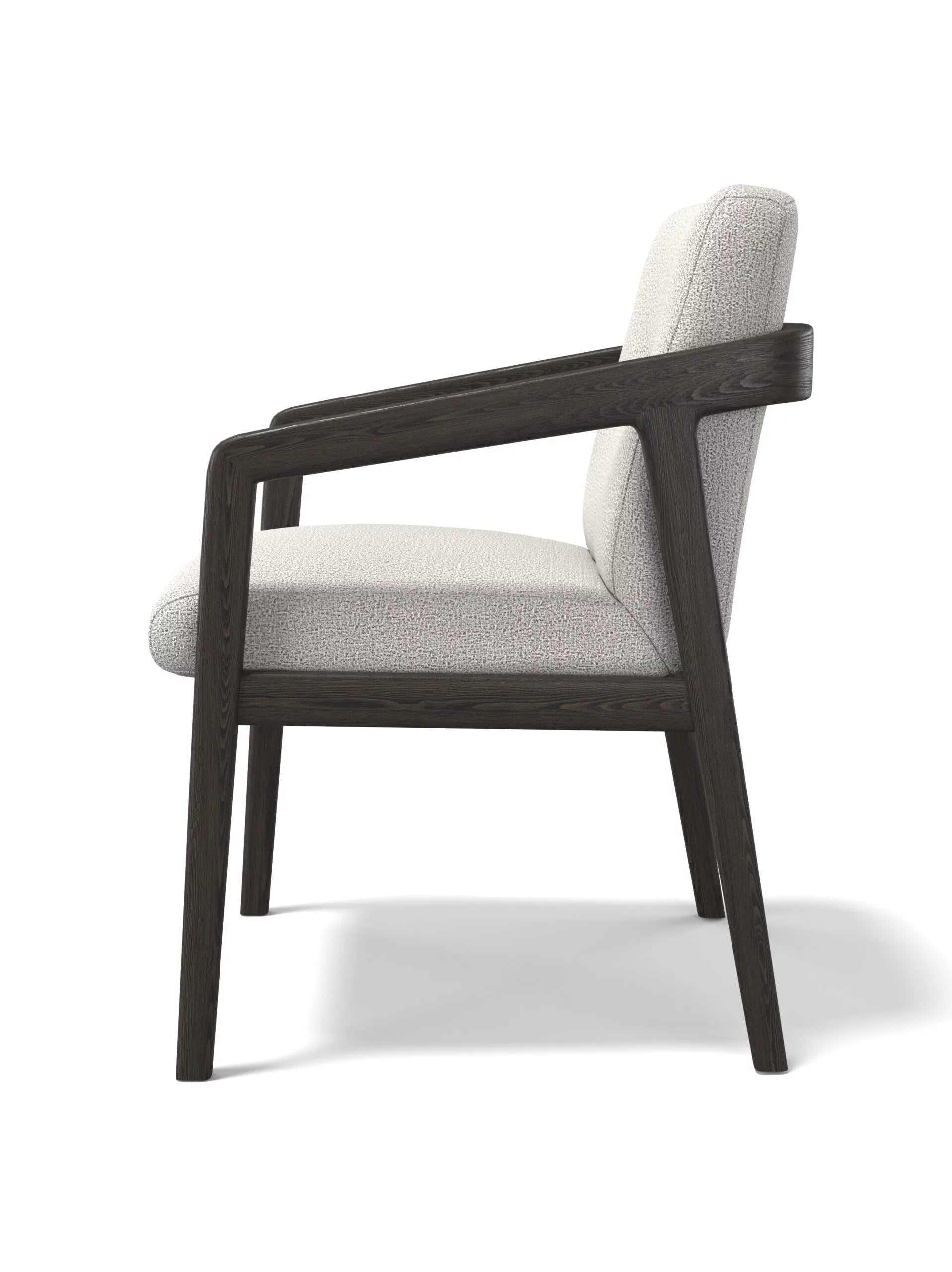 Houten eetkamerstoel vista walnoot