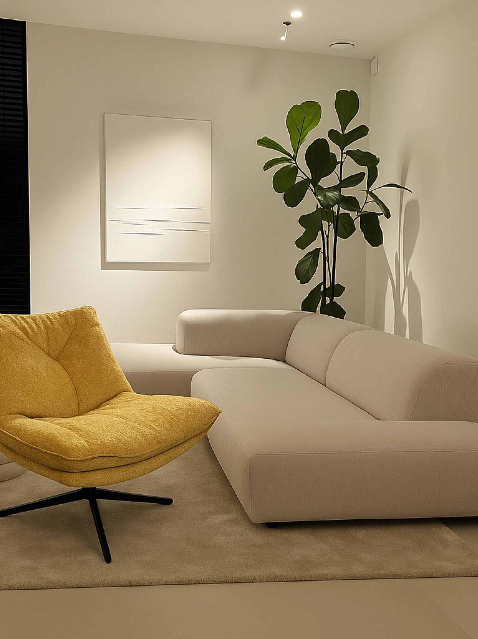 Fauteuil dino met draaivoet kleur pumpkin