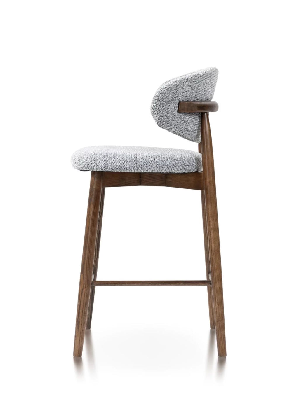 Houten barstoel woody walnoot