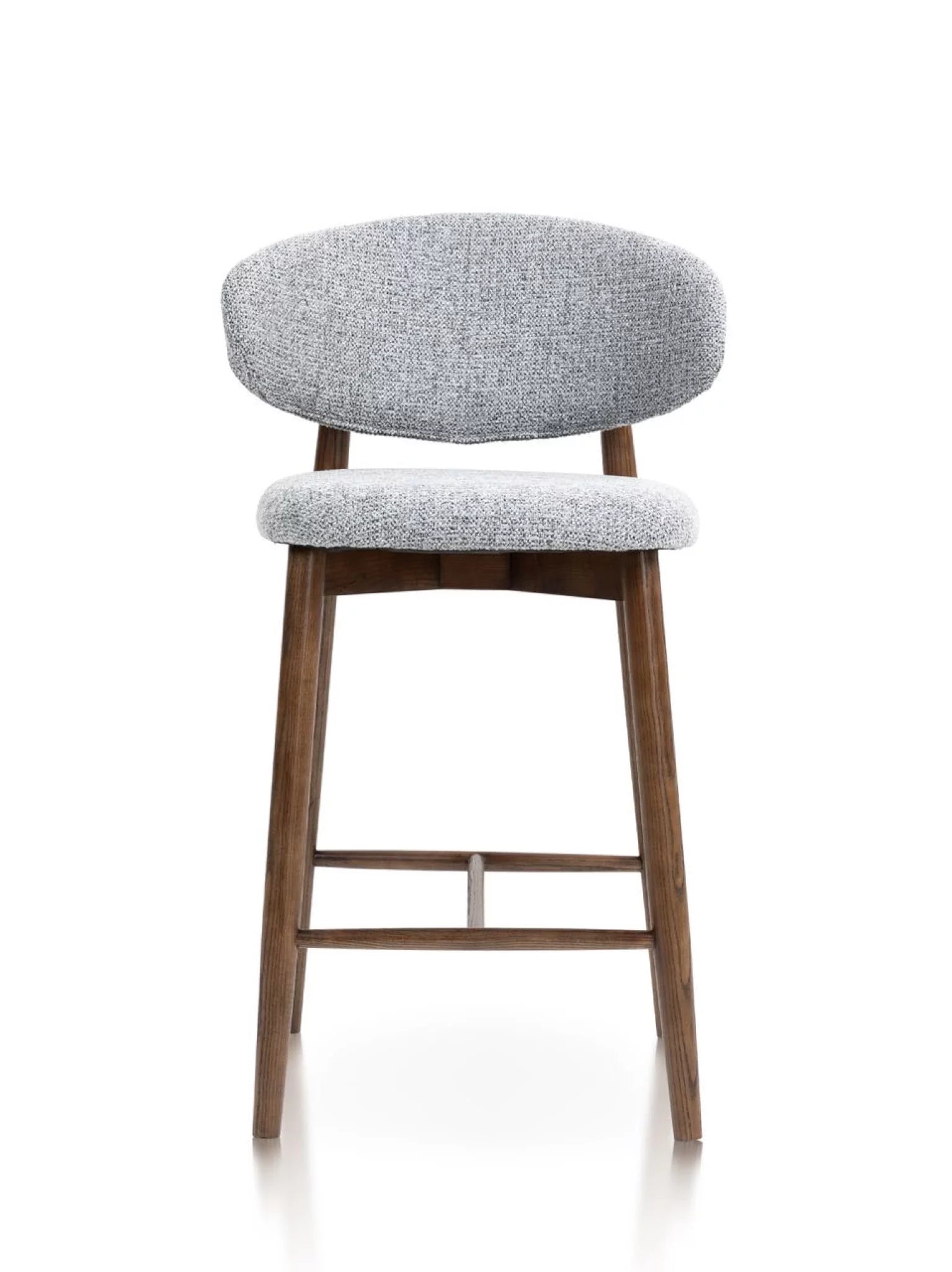 Houten barstoel woody walnoot