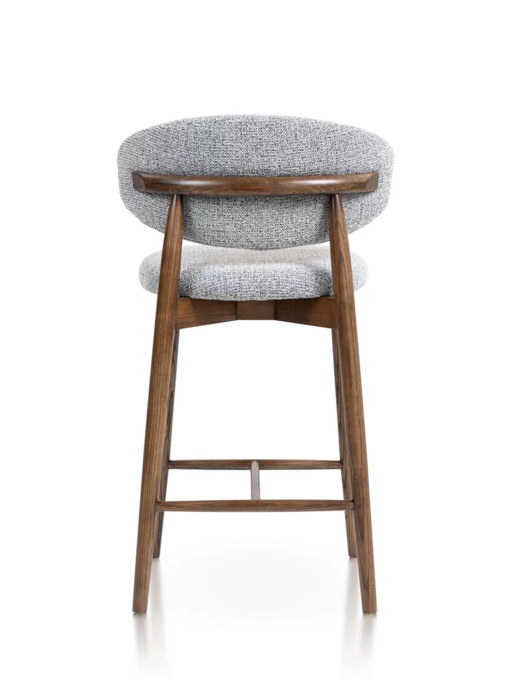 Houten barstoel woody walnoot