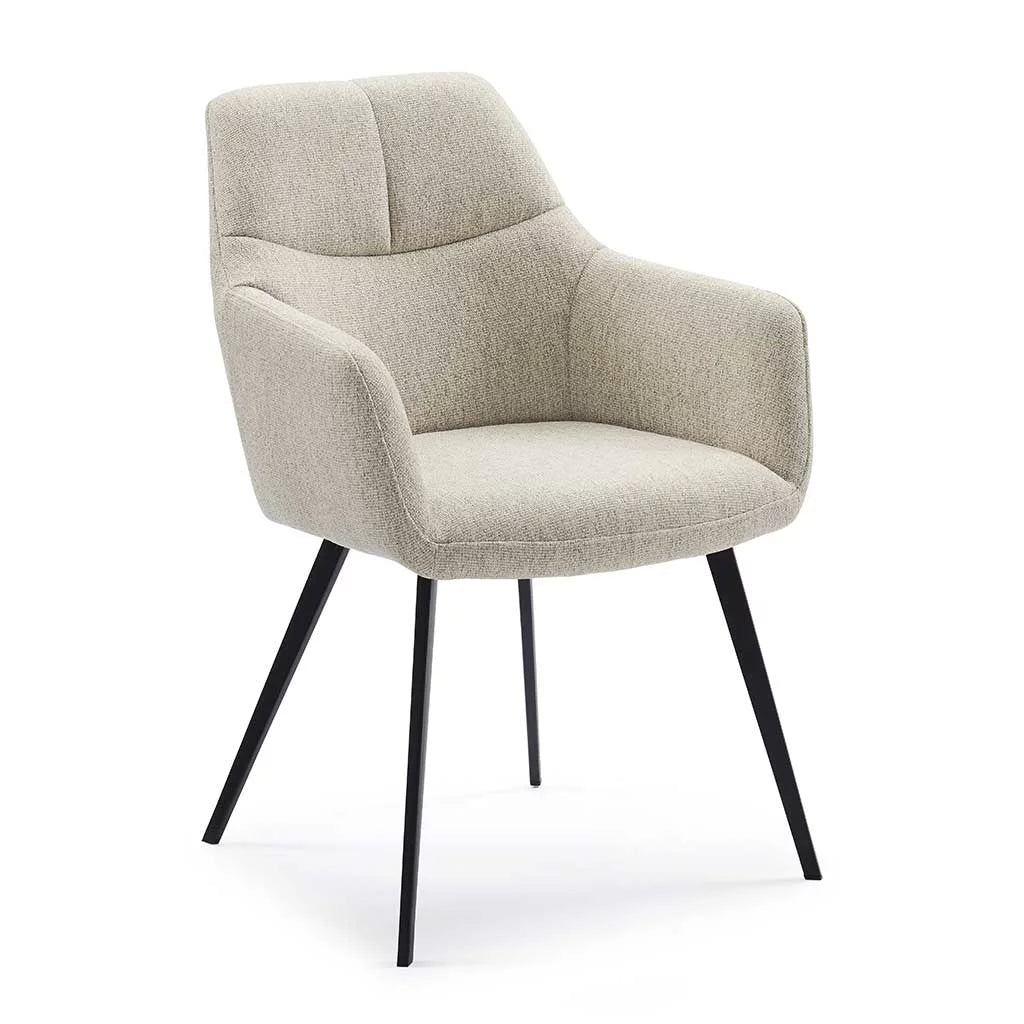 Beige eetkamerstoel bari SAN REMO 101 - tijdloos en elegant