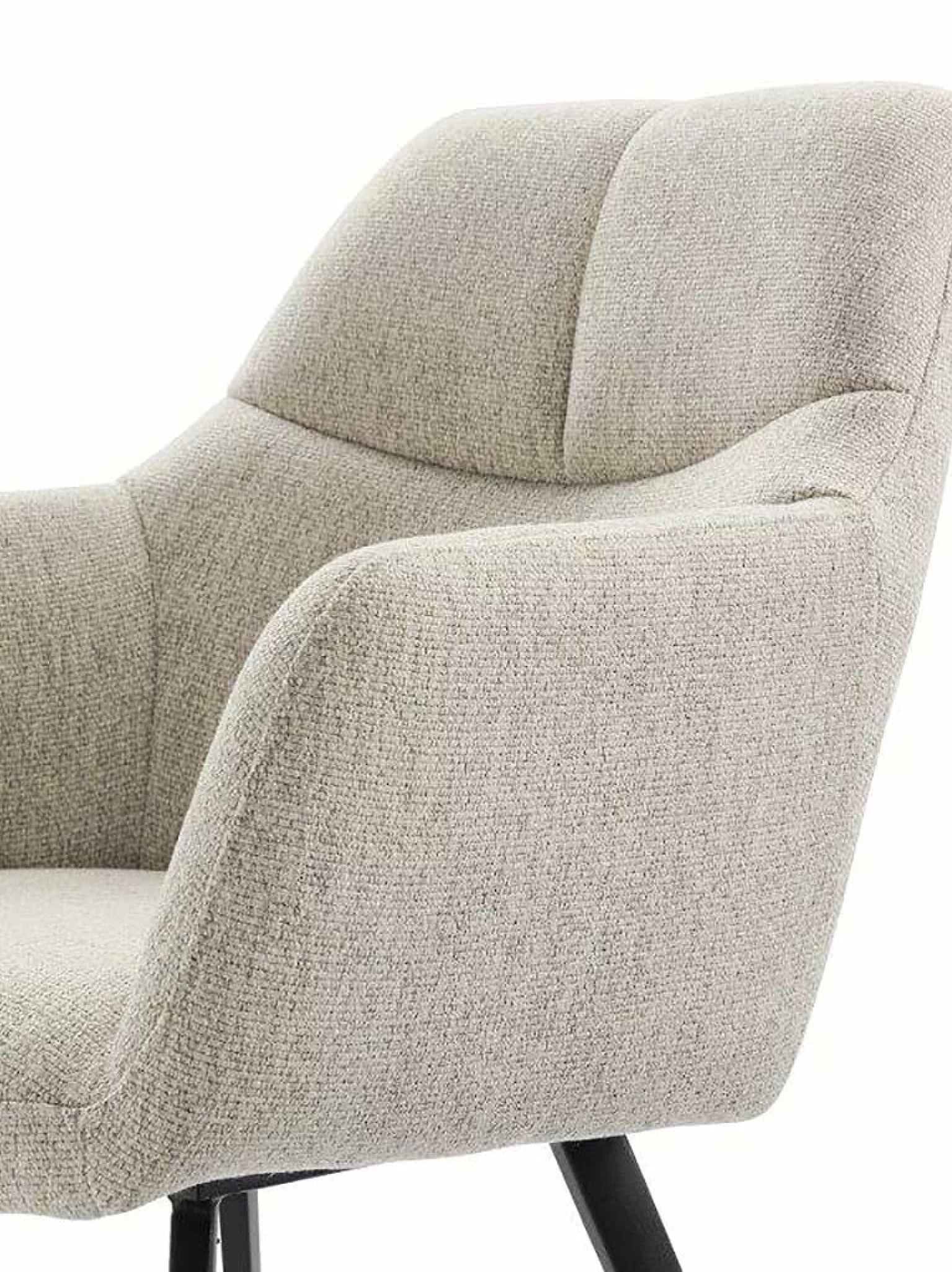 Beige eetkamerstoel bari SAN REMO 101 - tijdloos en elegant