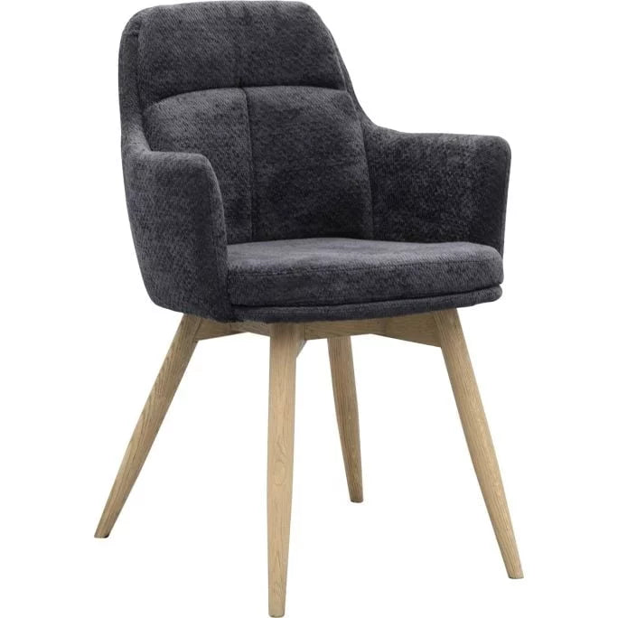 Eetkamerstoel enzo antraciet