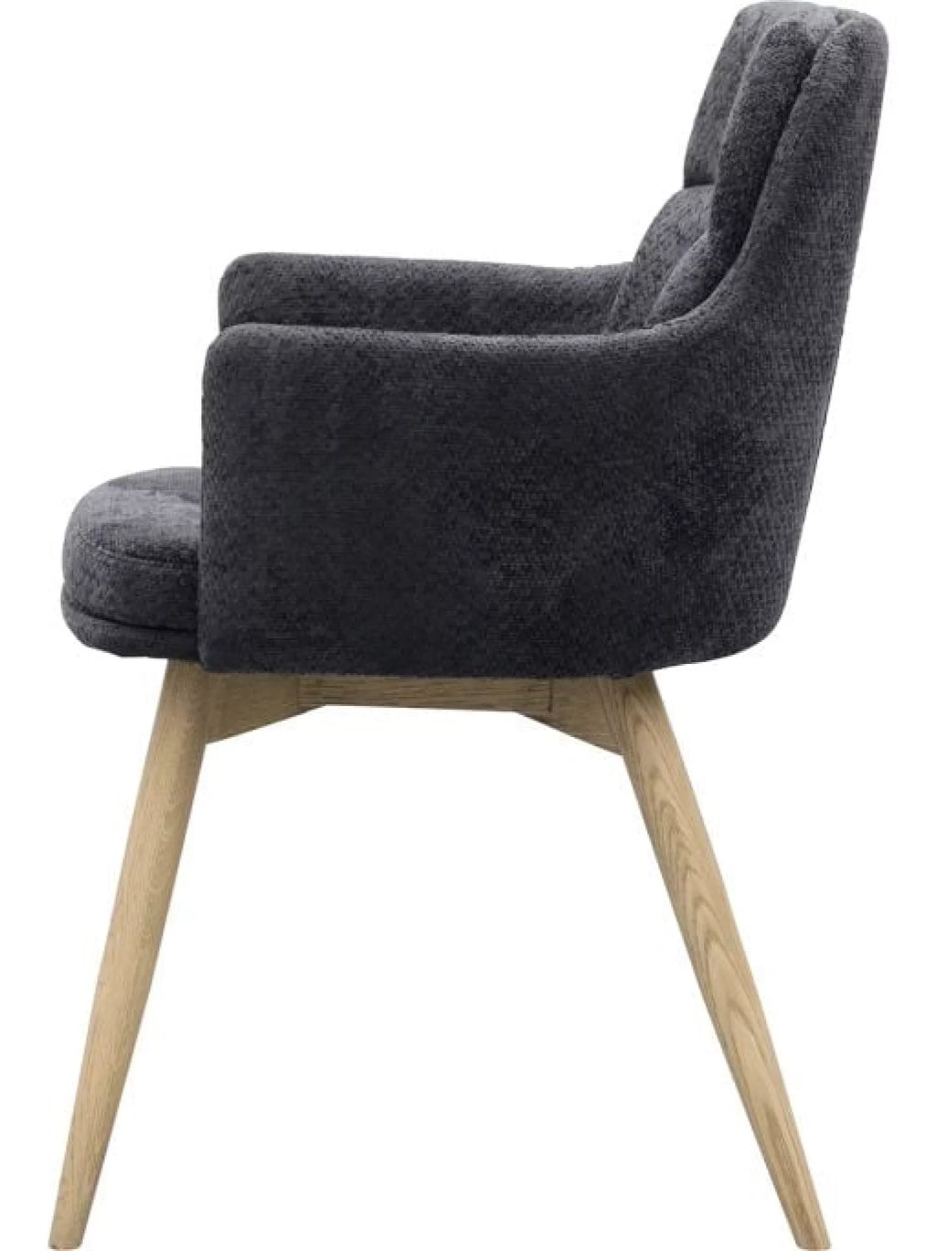 Eetkamerstoel enzo antraciet