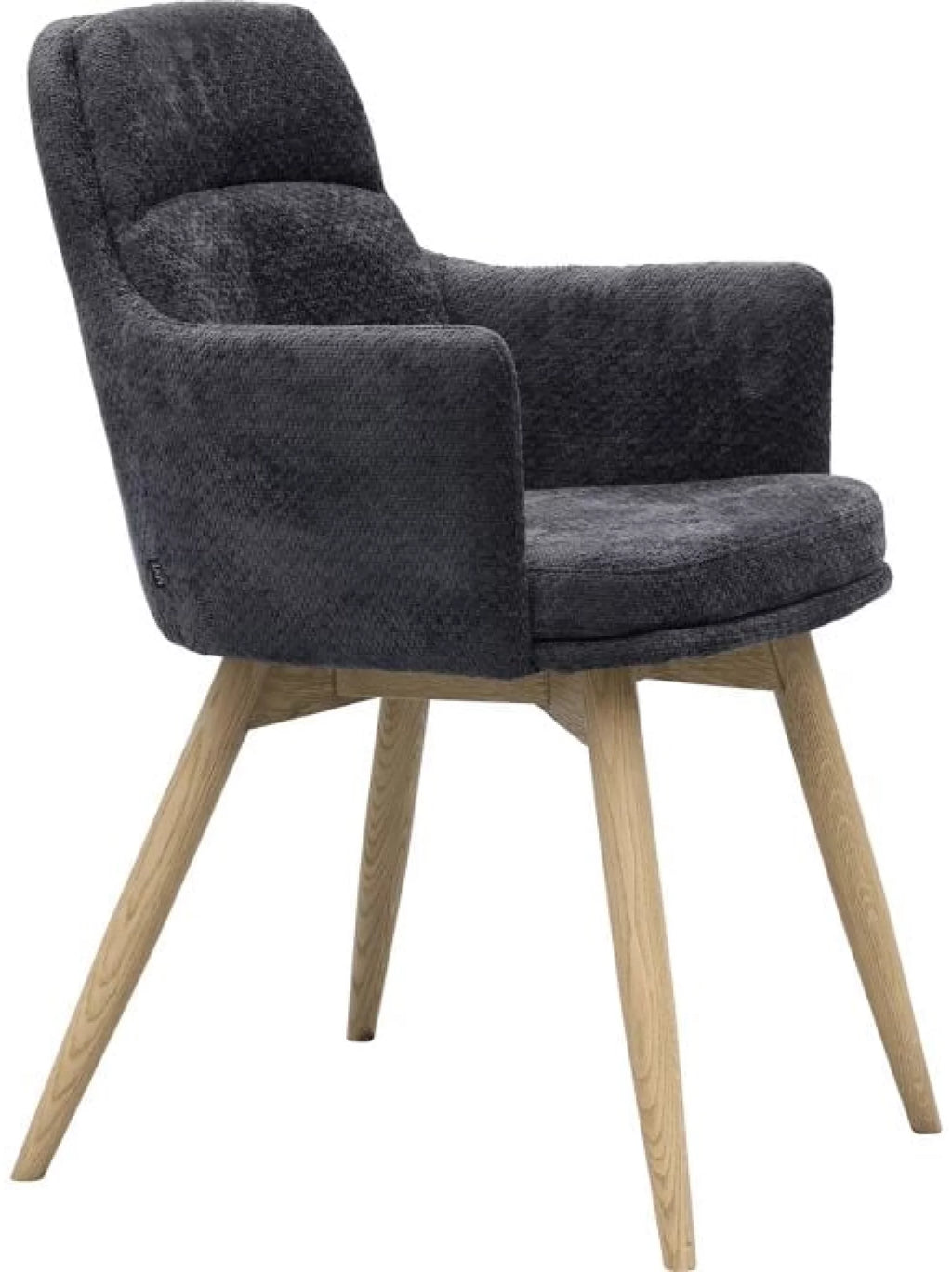 Eetkamerstoel enzo antraciet