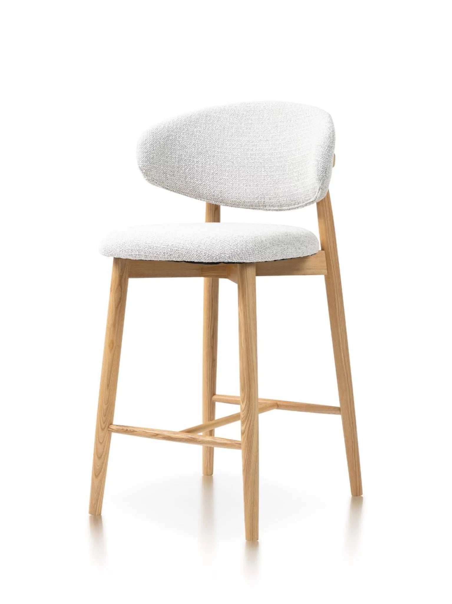 Houten barstoel eik woody