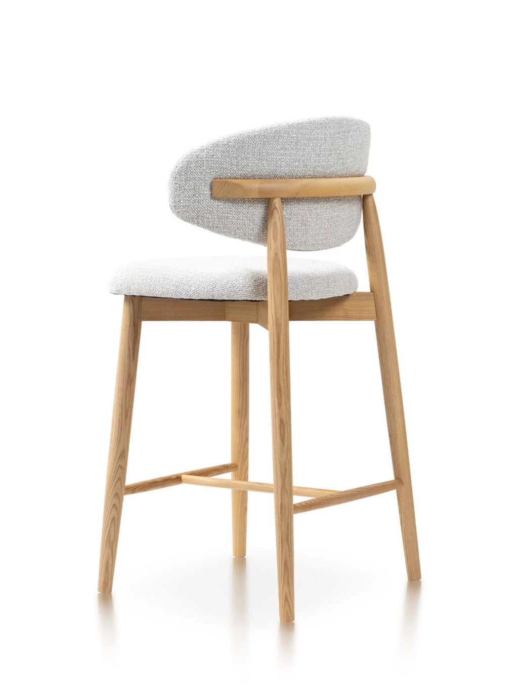 Houten barstoel eik woody