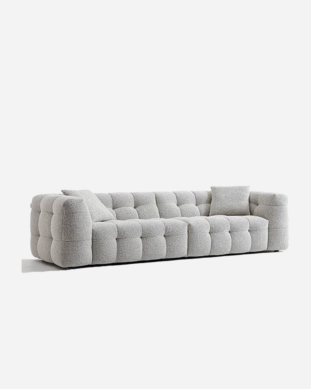Sofa Bubble Mixed White Bouclé 210
