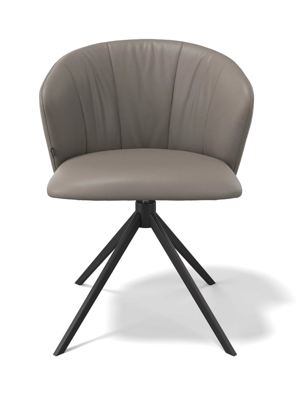 Lazio leder eetkamerstoel smog B402