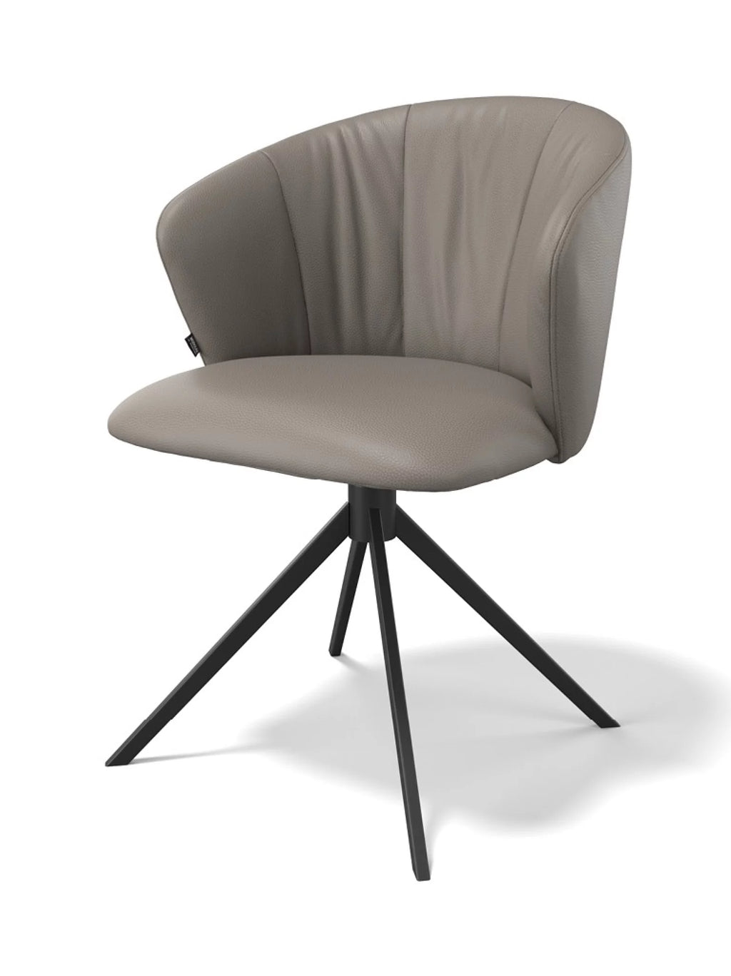 Lazio leder eetkamerstoel smog B402