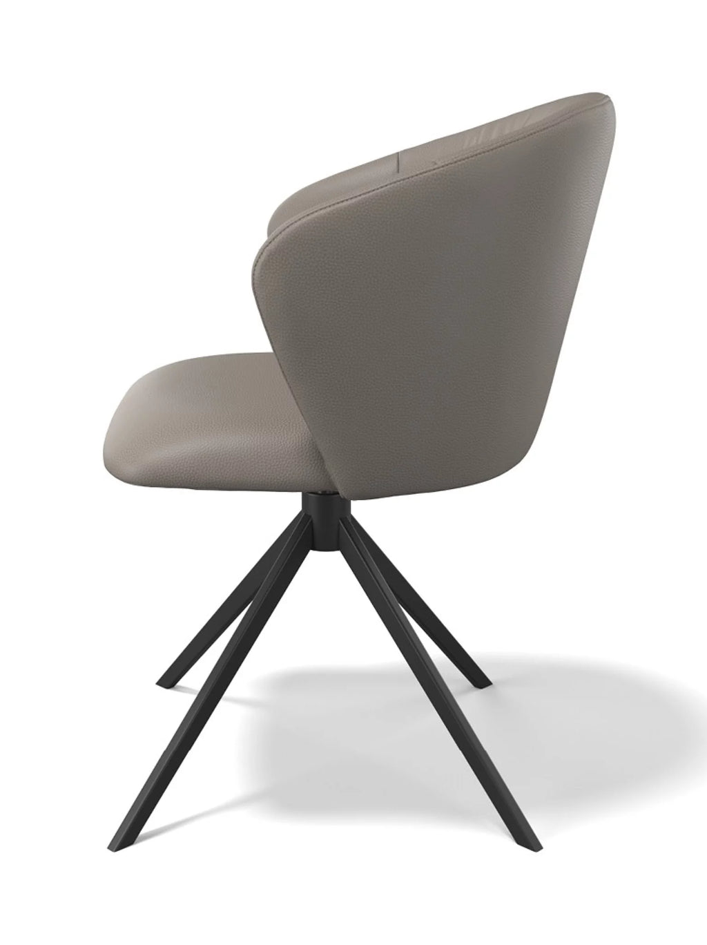 Lazio leder eetkamerstoel smog B402