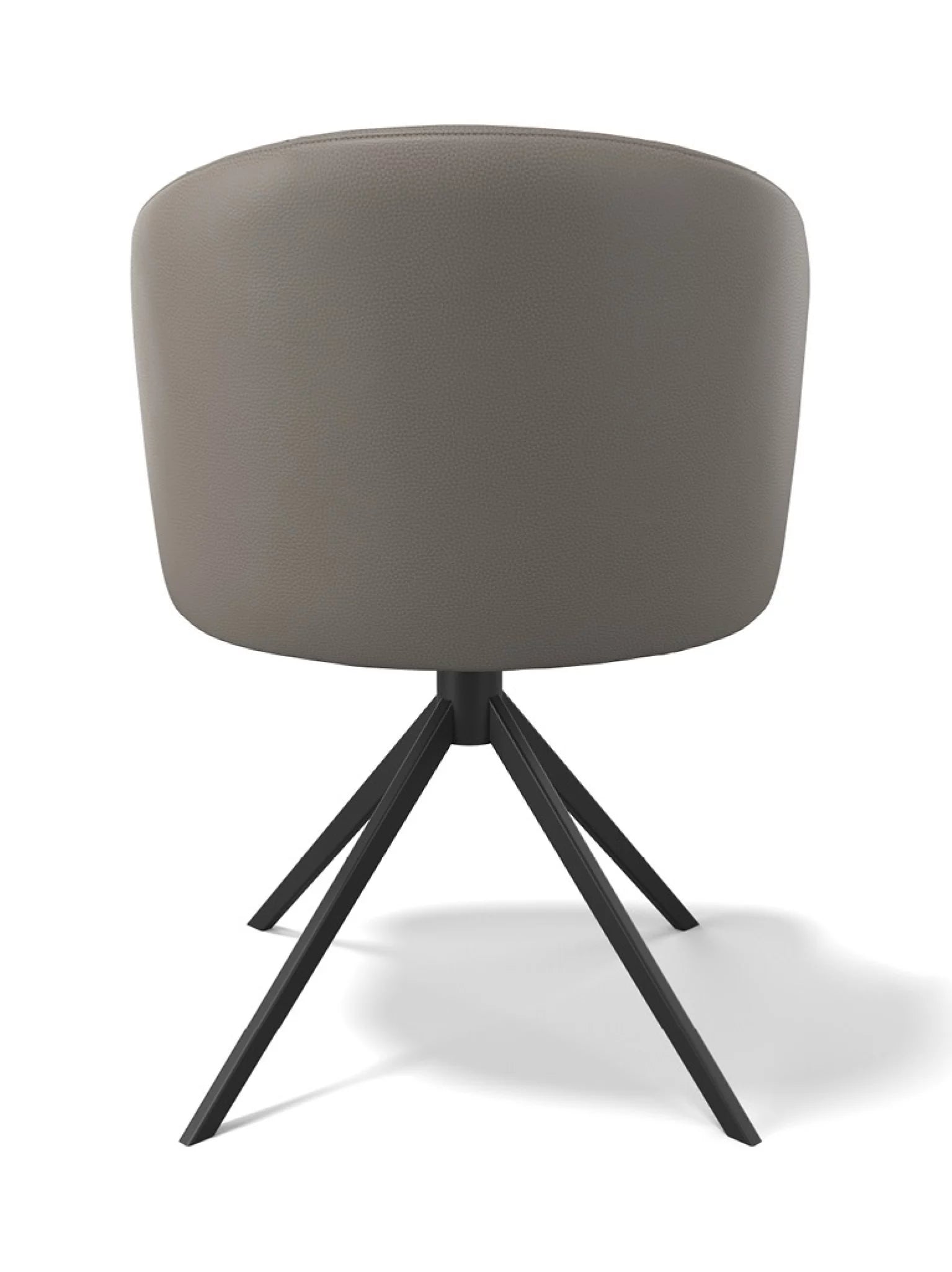 Lazio leder eetkamerstoel smog B402