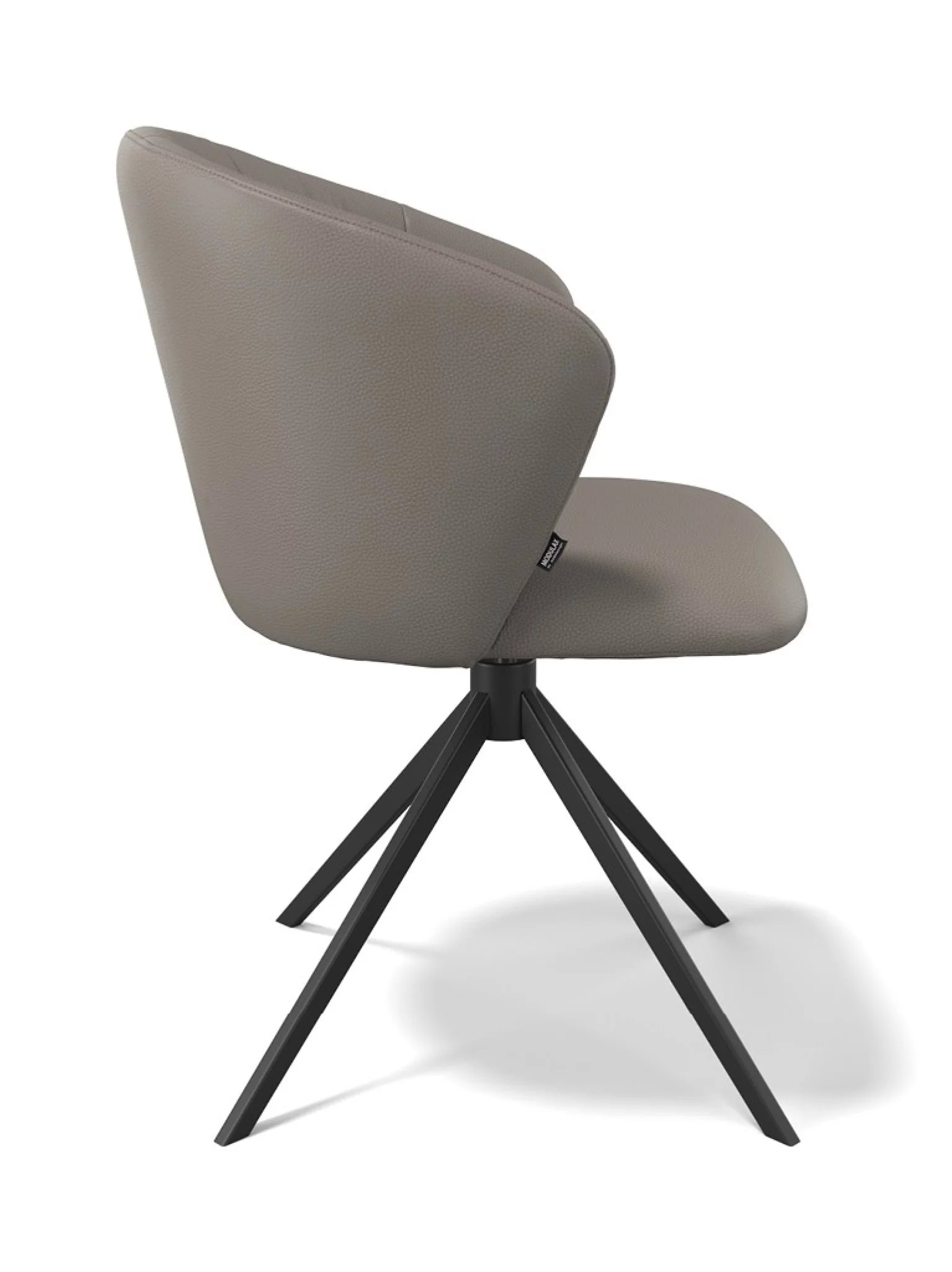 Lazio leder eetkamerstoel smog B402