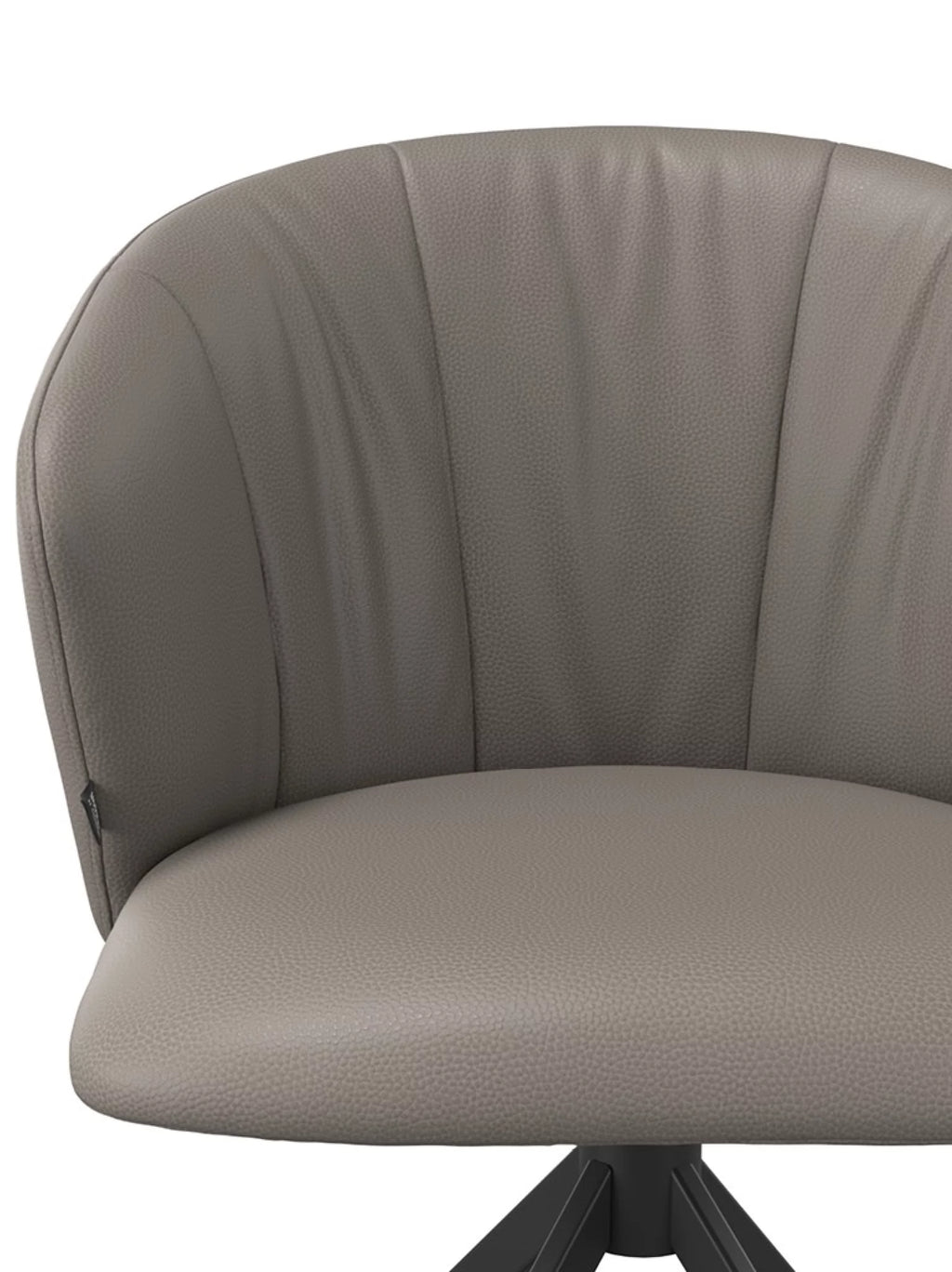 Lazio leder eetkamerstoel smog B402