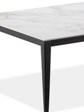 Riva matt white ceramic salontafel