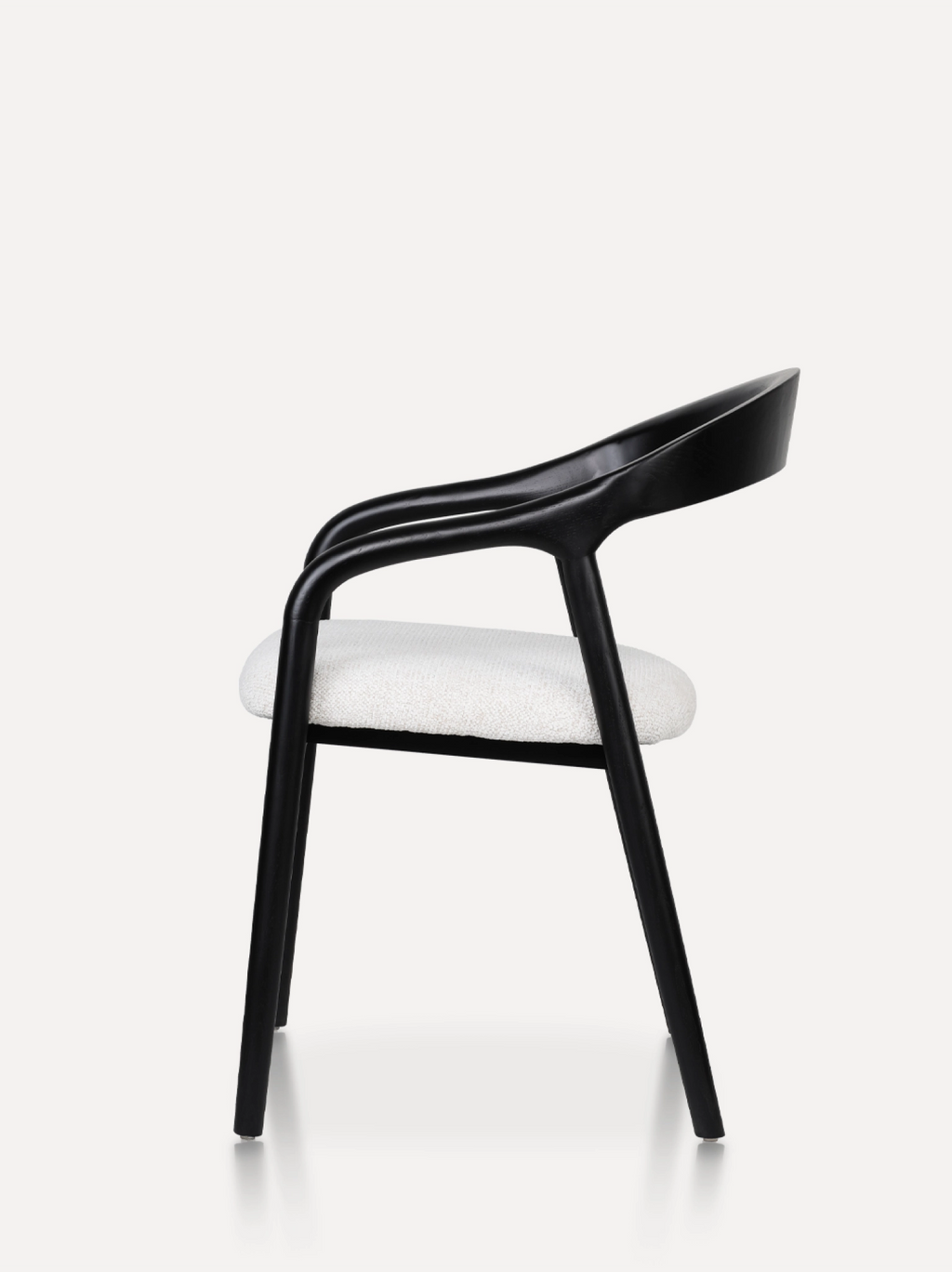 Bromo stoel zwart eik