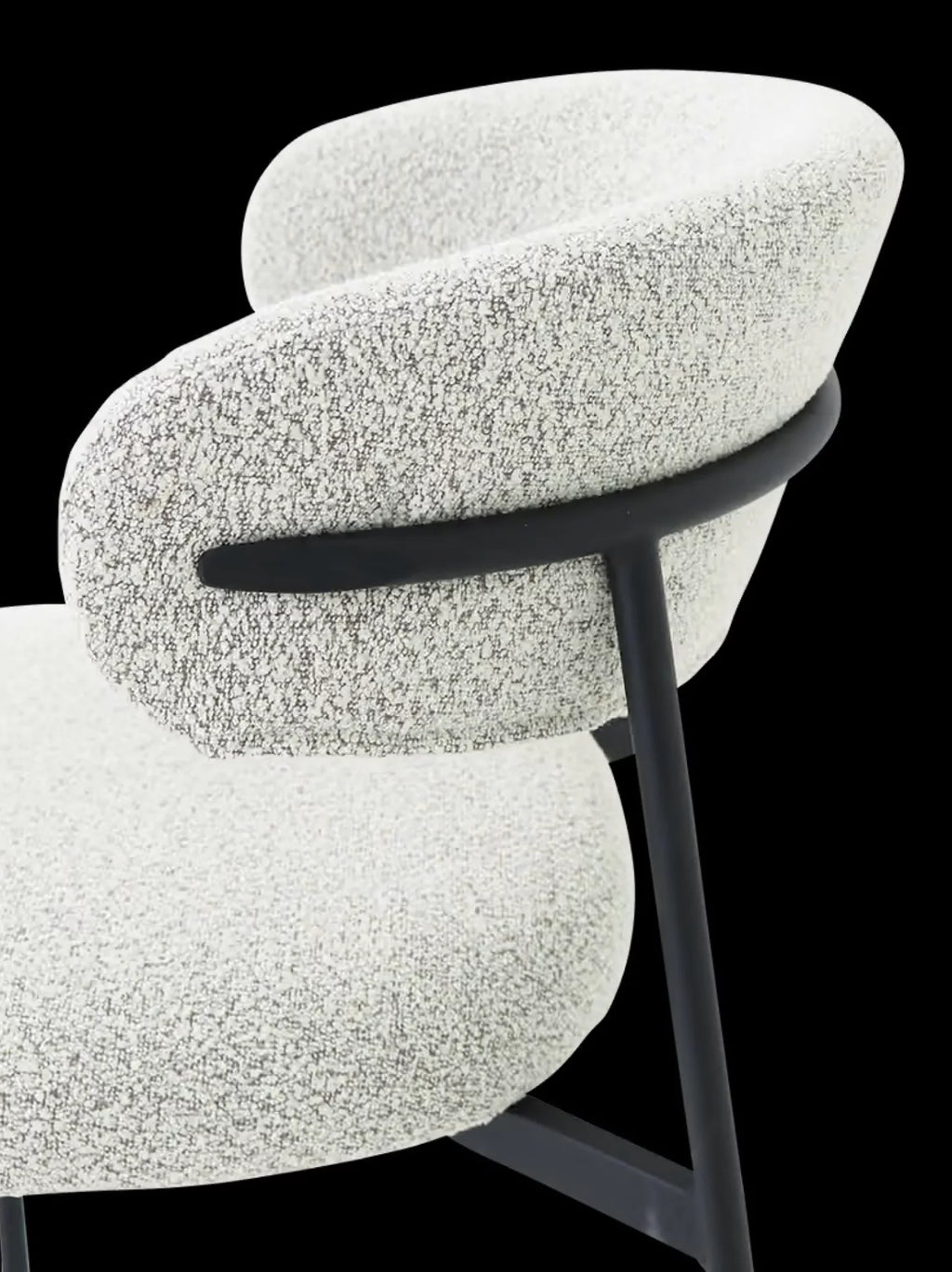 Tina stoel beige boucle