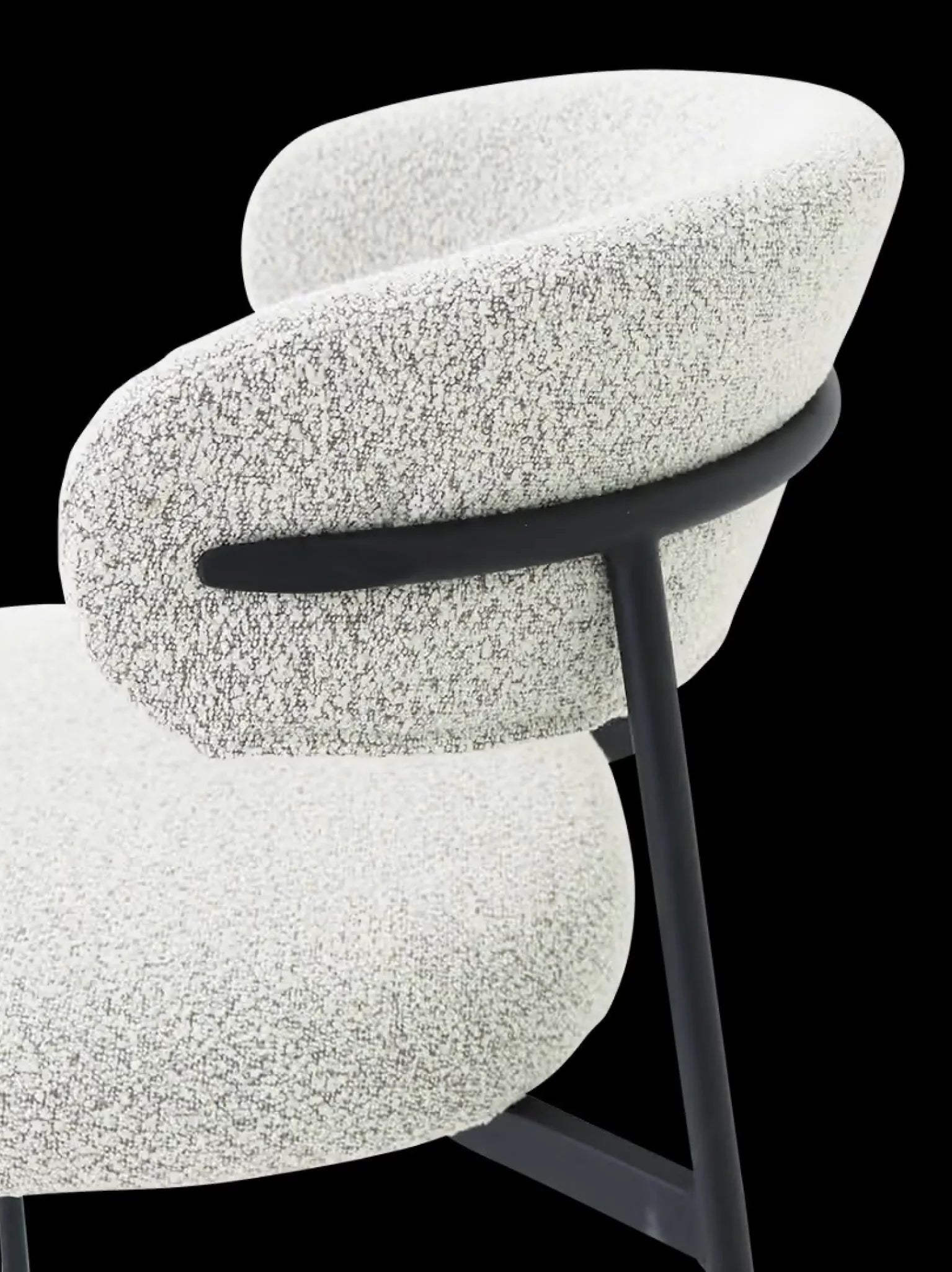 Tina stoel beige boucle