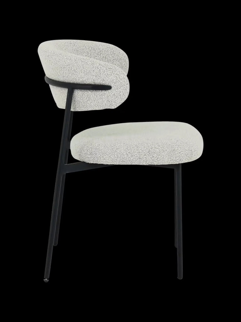 Tina stoel beige boucle