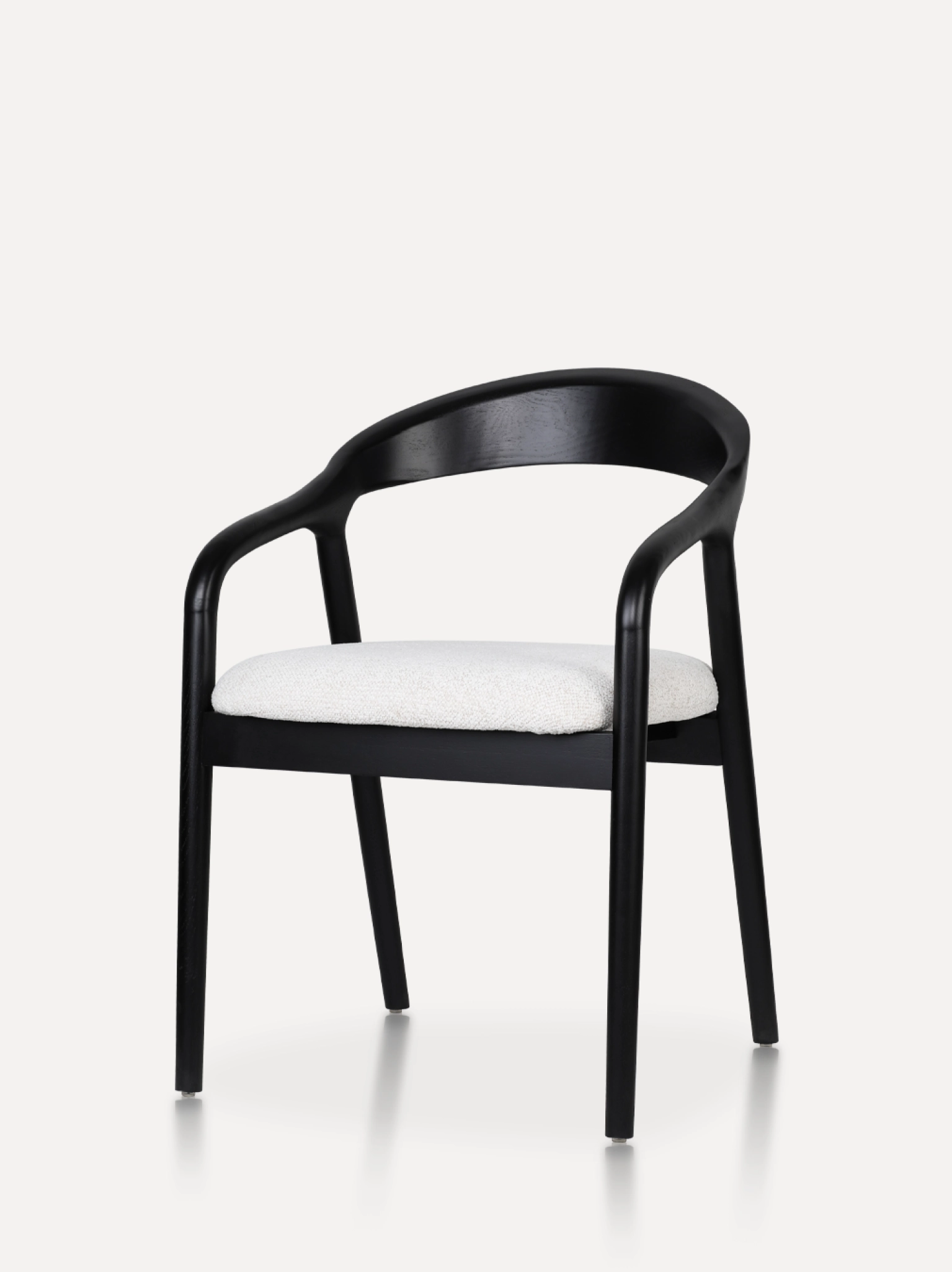 Bromo stoel zwart eik