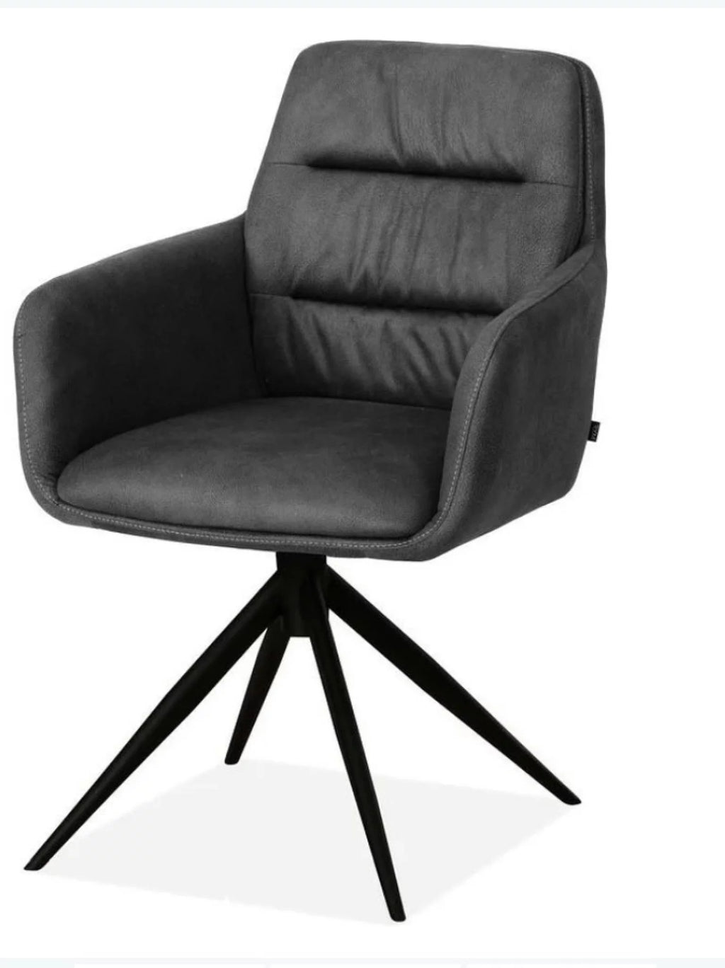 Draaistoel paco antraciet
