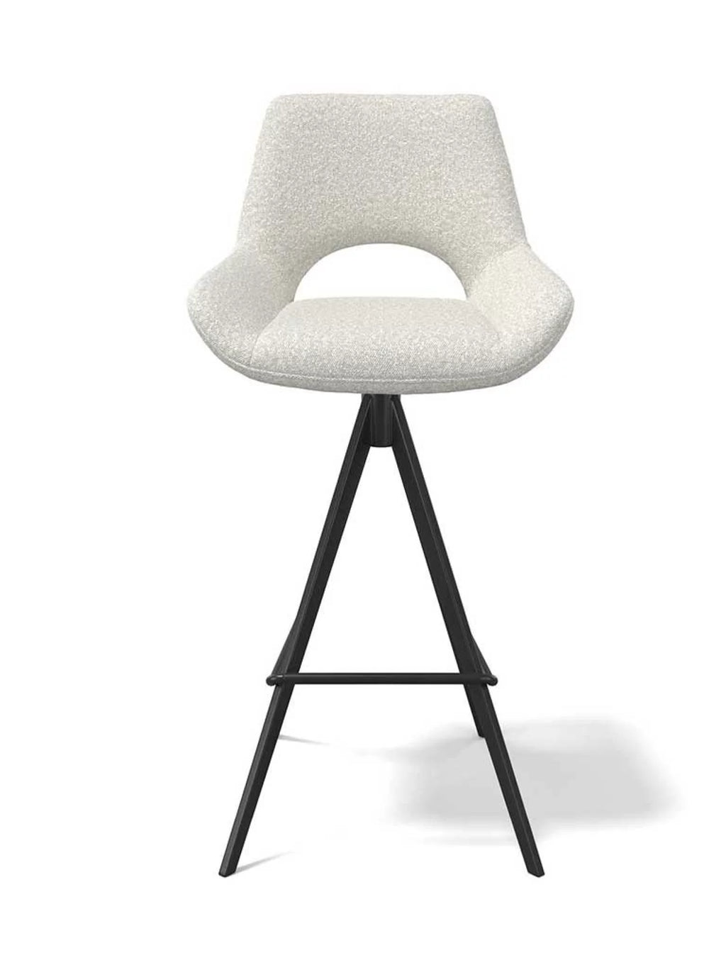 Draaibare barstoel messina ascot 1047 pearl zithoogte 65