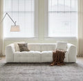 Sofa Bubble White Bouclé 280