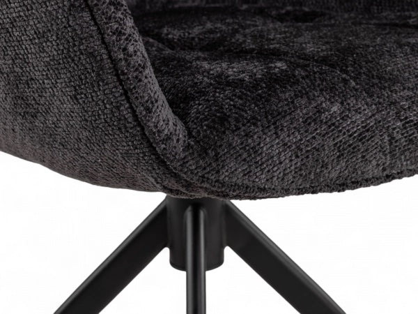 Barney eetkamerstoel antraciet