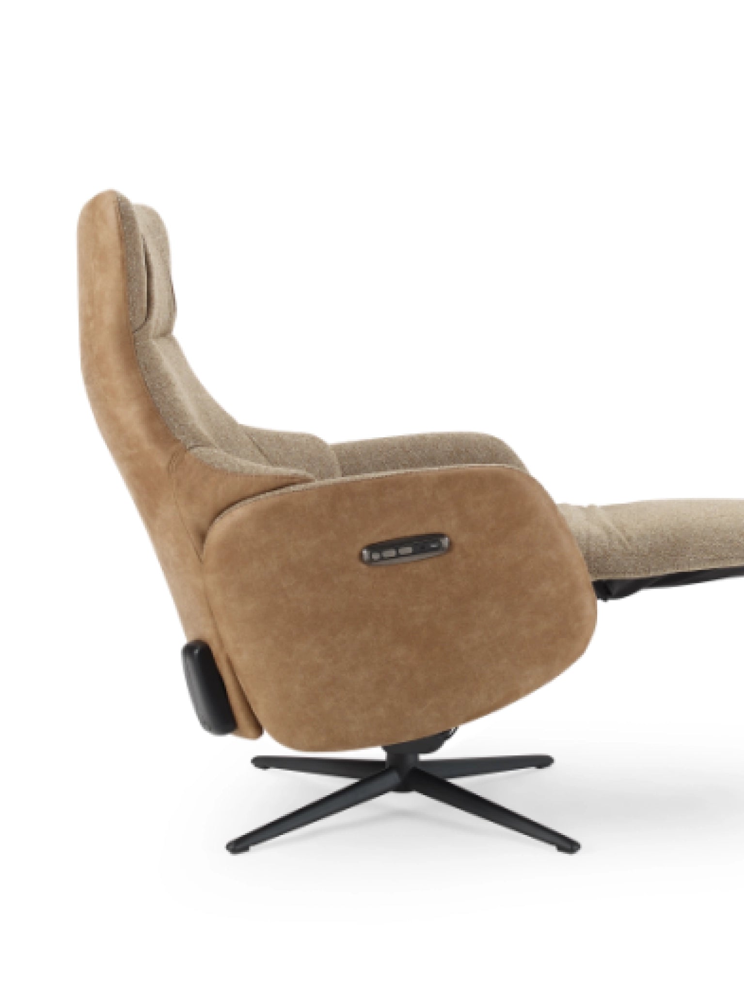 Lara caramel relaxzetel - comfort en stijl voor thuis