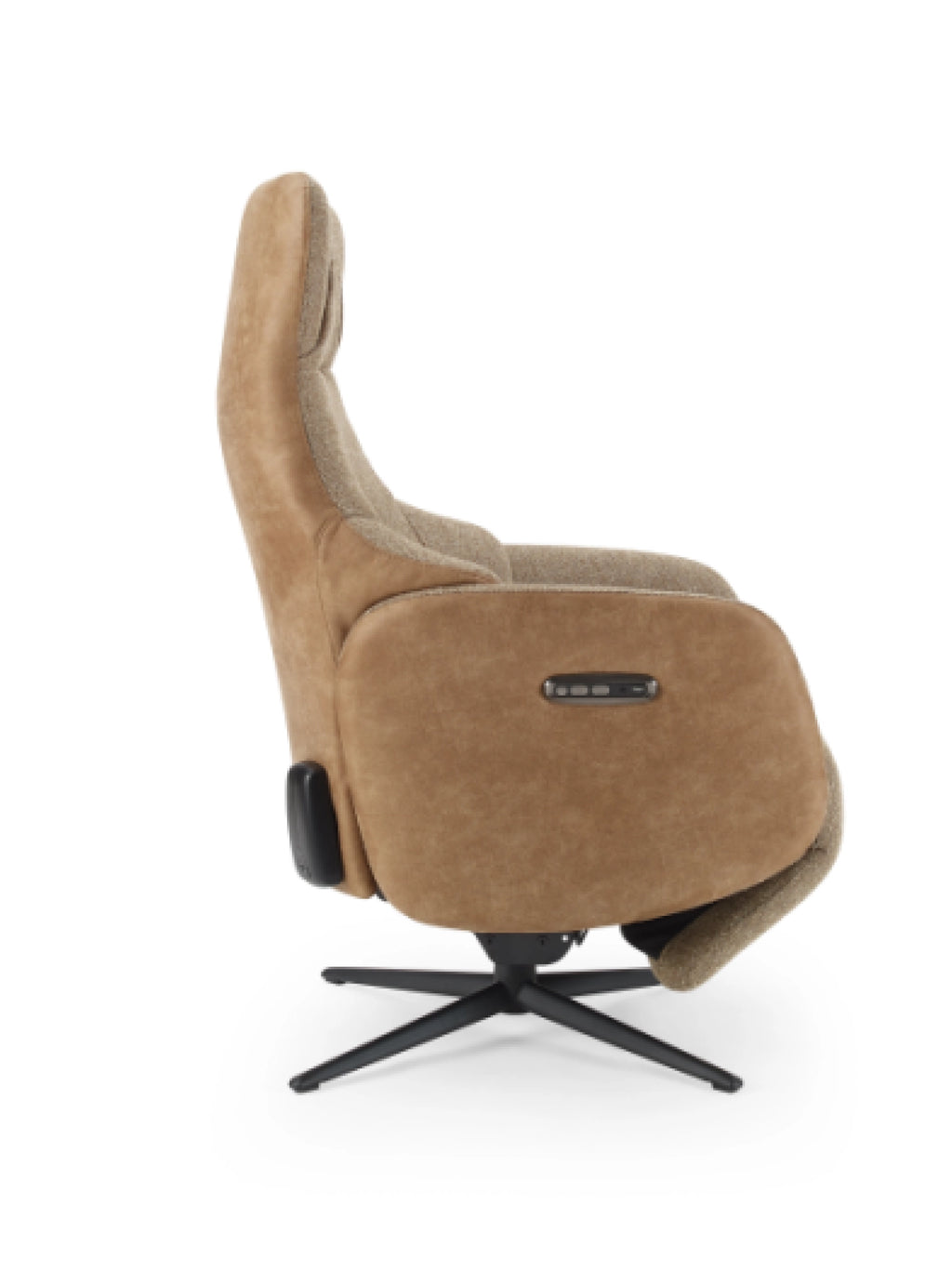 Lara caramel relaxzetel - comfort en stijl voor thuis