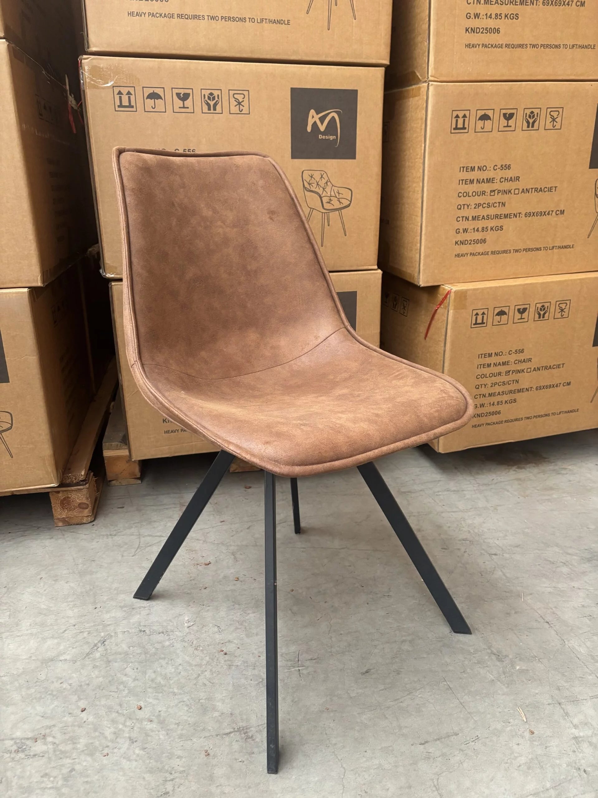 Philip stoel camel microfiber in outlet