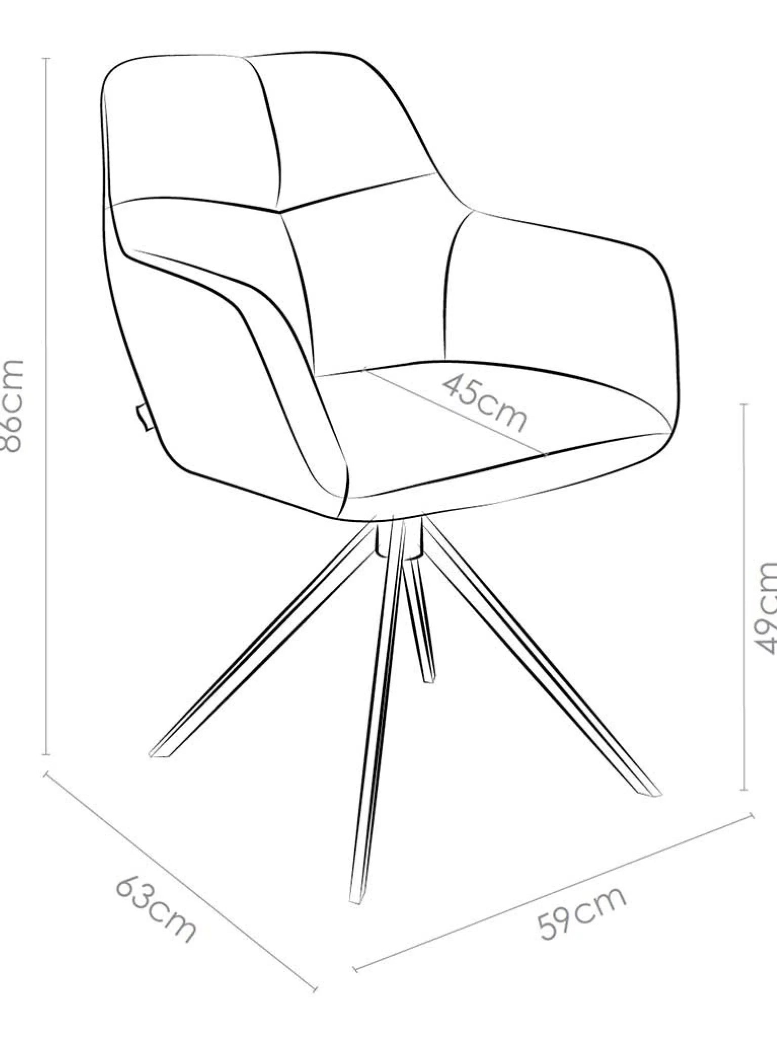 Terano stoel oasis bisque