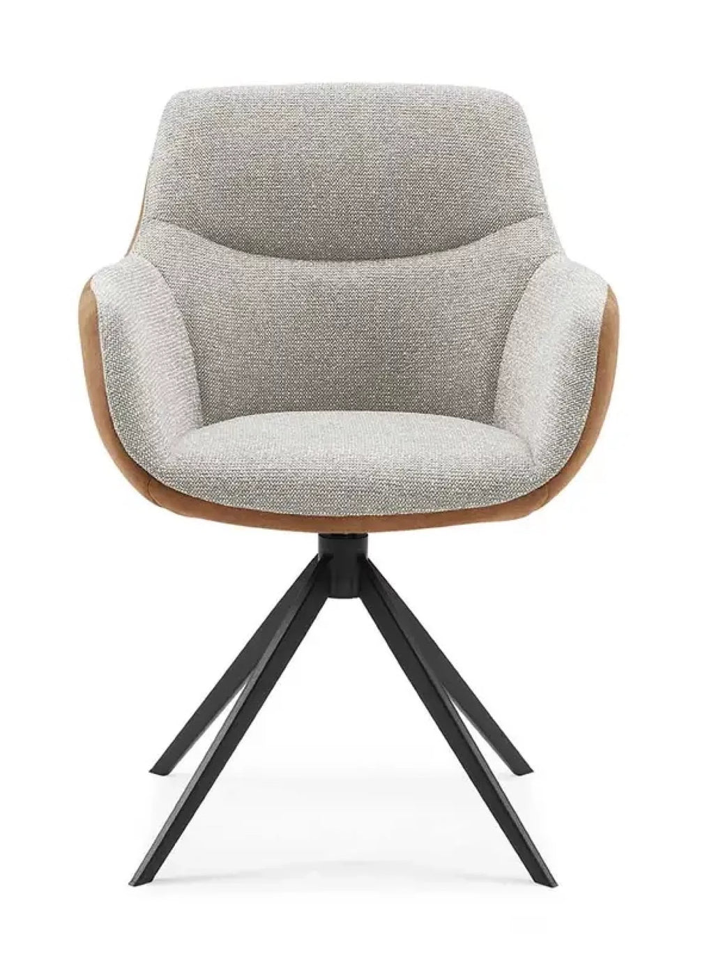 Eetkamerstoel Ferrara bull 15 brown sneak 01 natural