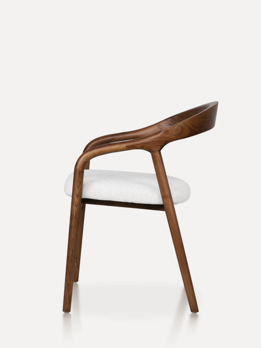 Bromo houten stoel walnoot