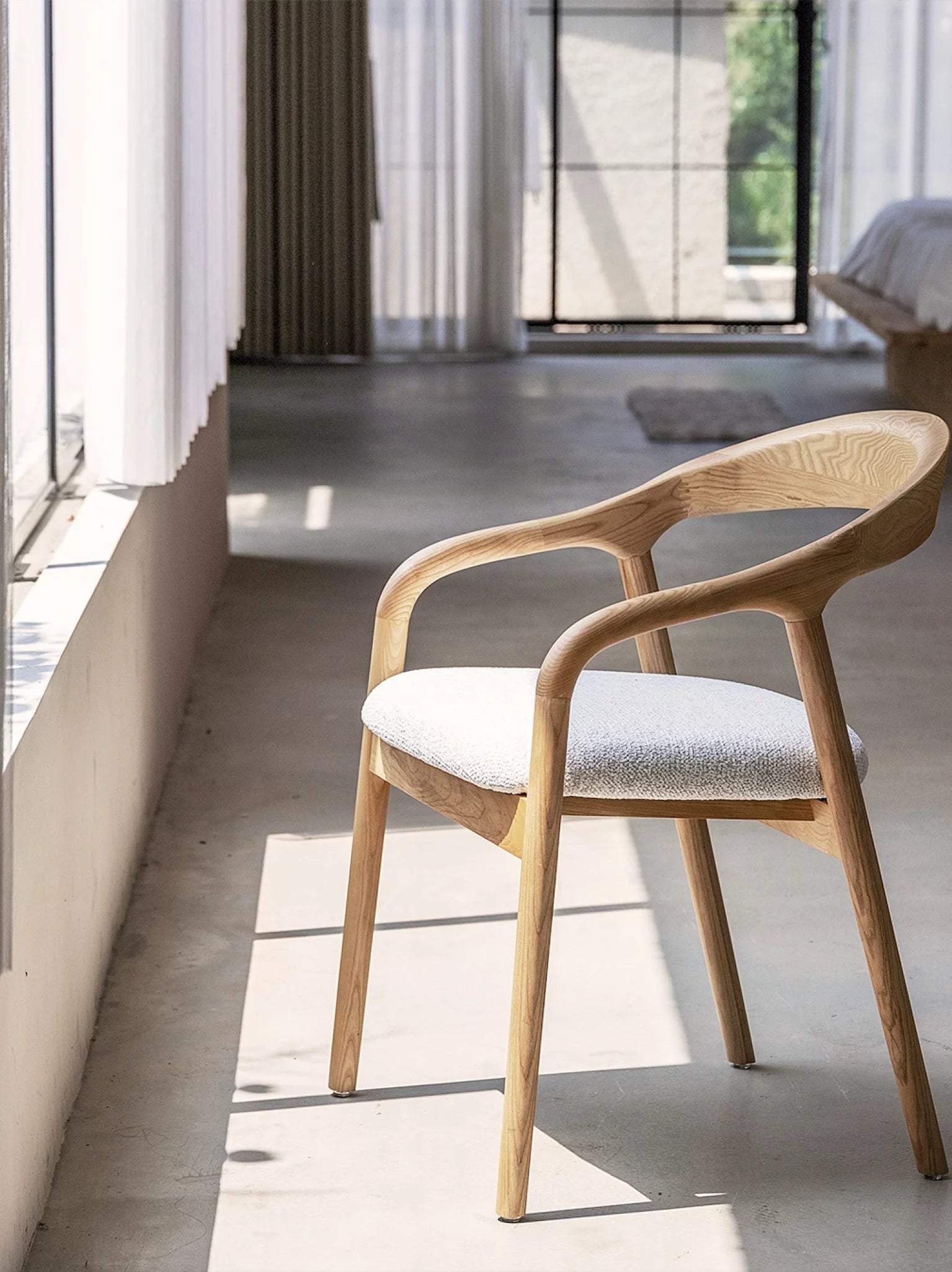 Bromo houten stoel eik