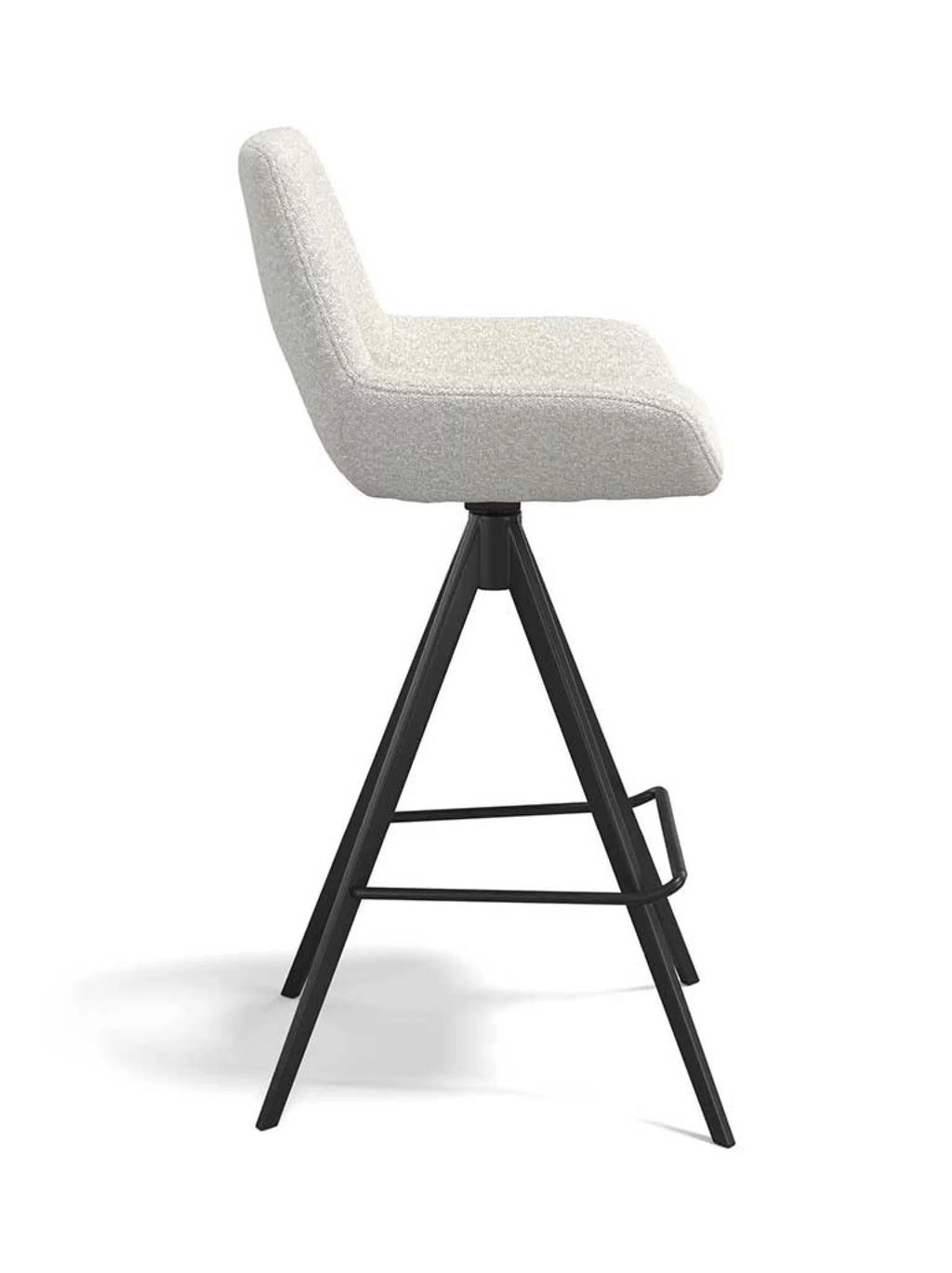 Draaibare barstoel messina ascot 1047 pearl zithoogte 65