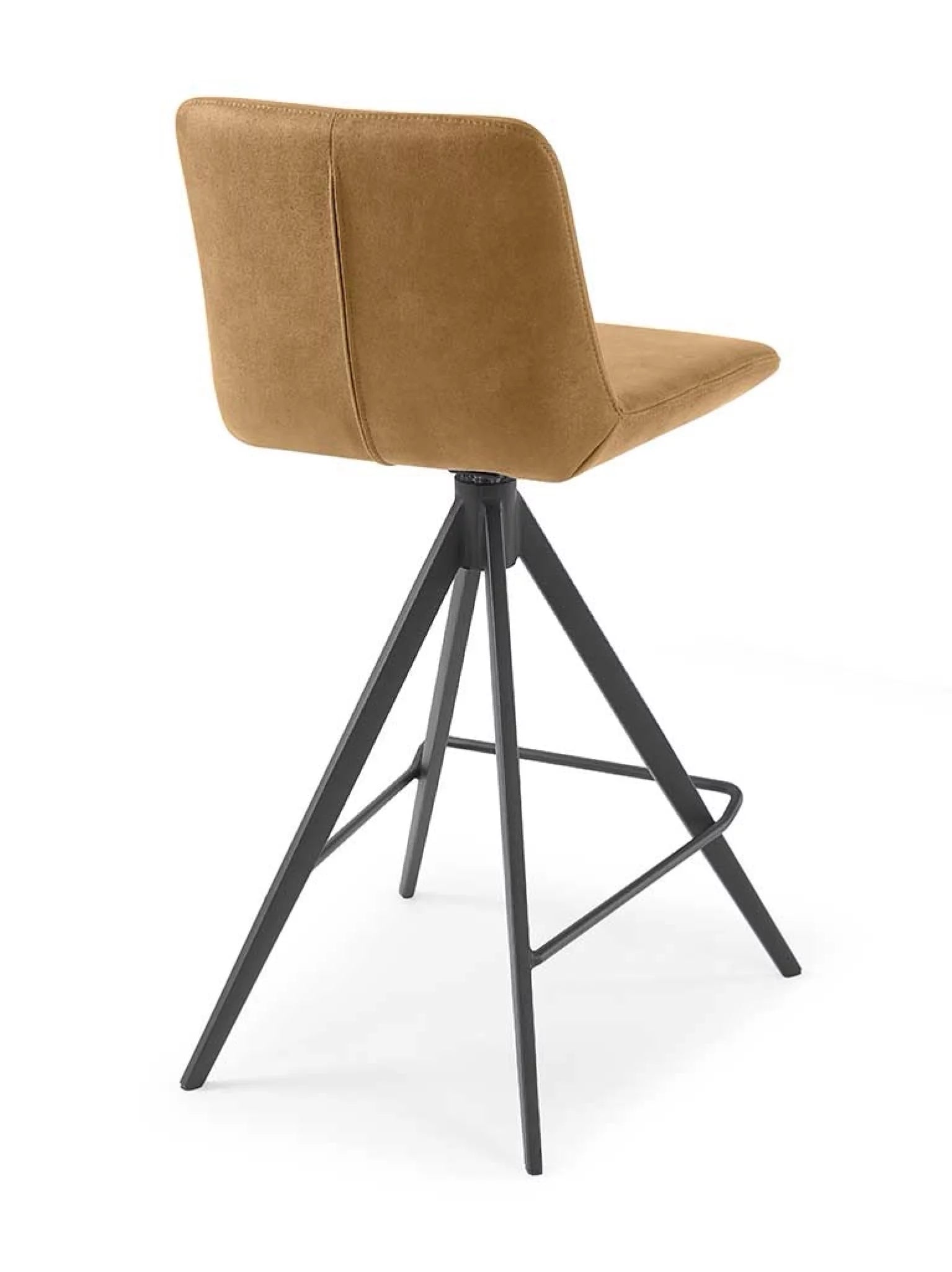 Draaibare barstoel universal cognac zithoogte 65