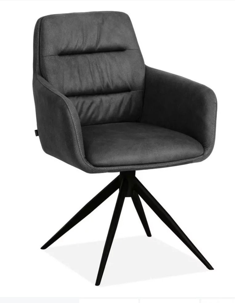 Draaistoel paco antraciet