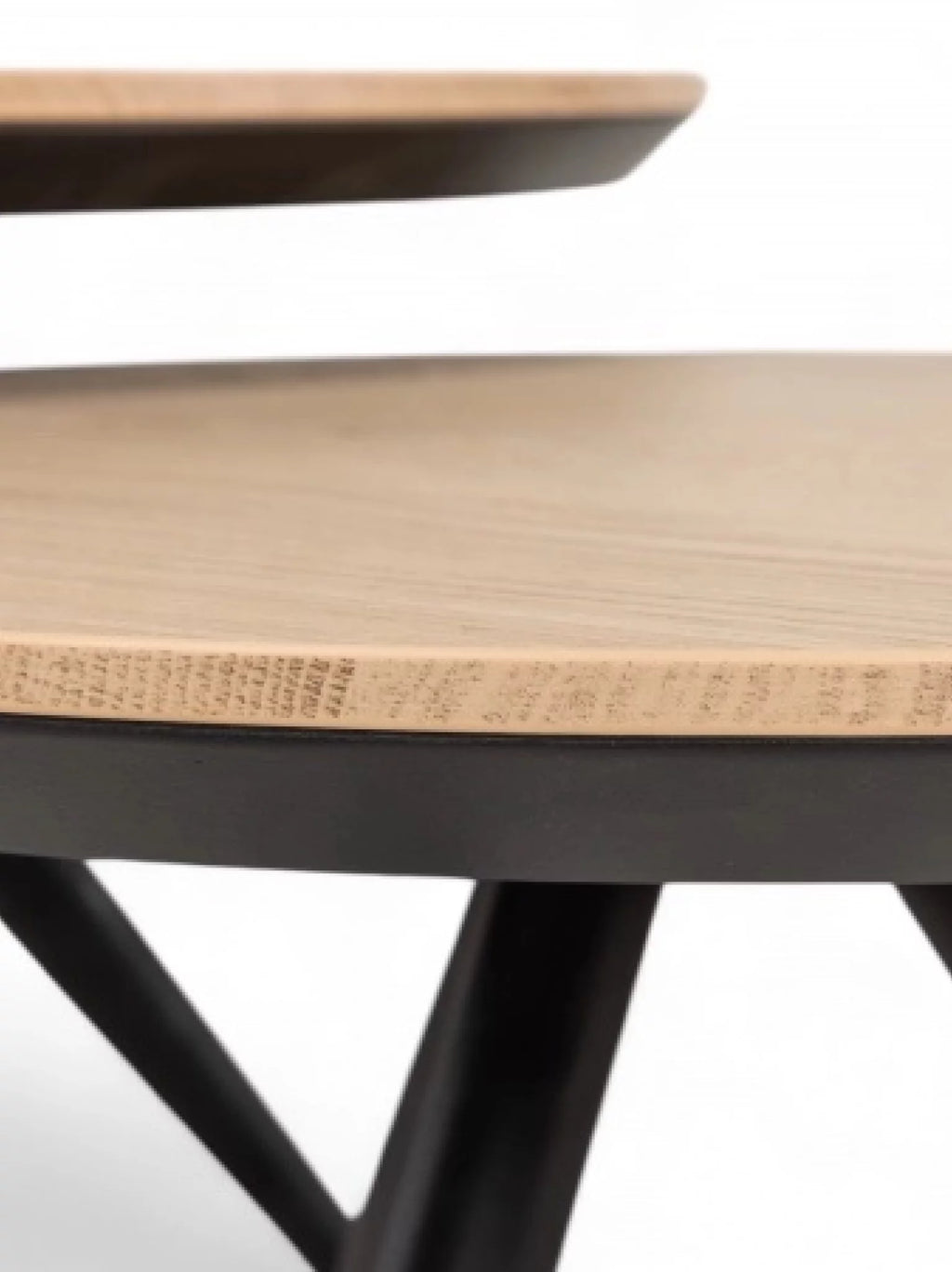 Set van 2 salontafels hayley - blond oak