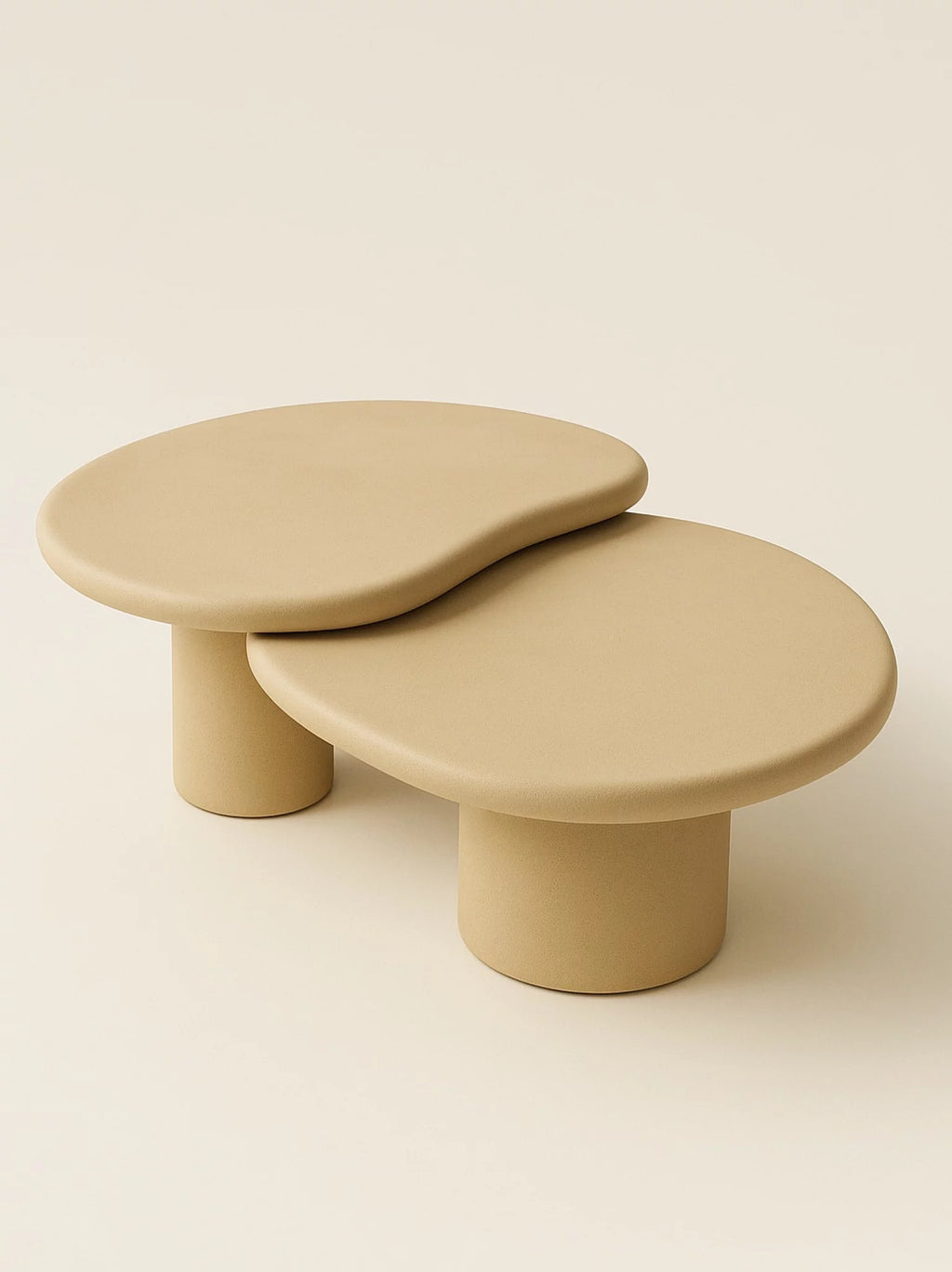 Mortex side / coffee table set van 2k kleur desert