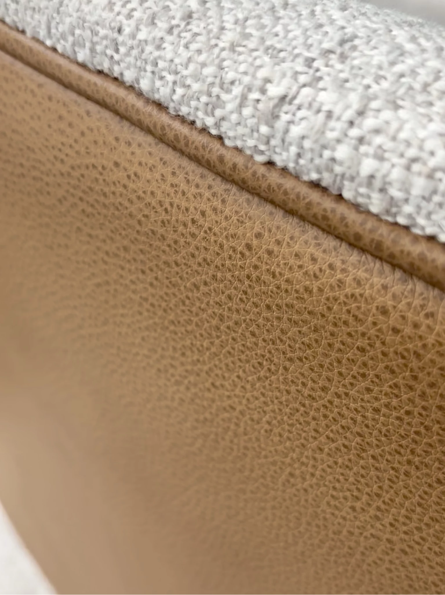 Bijzetzetel - fauteuil timu leder cognac-oasis 01 natural