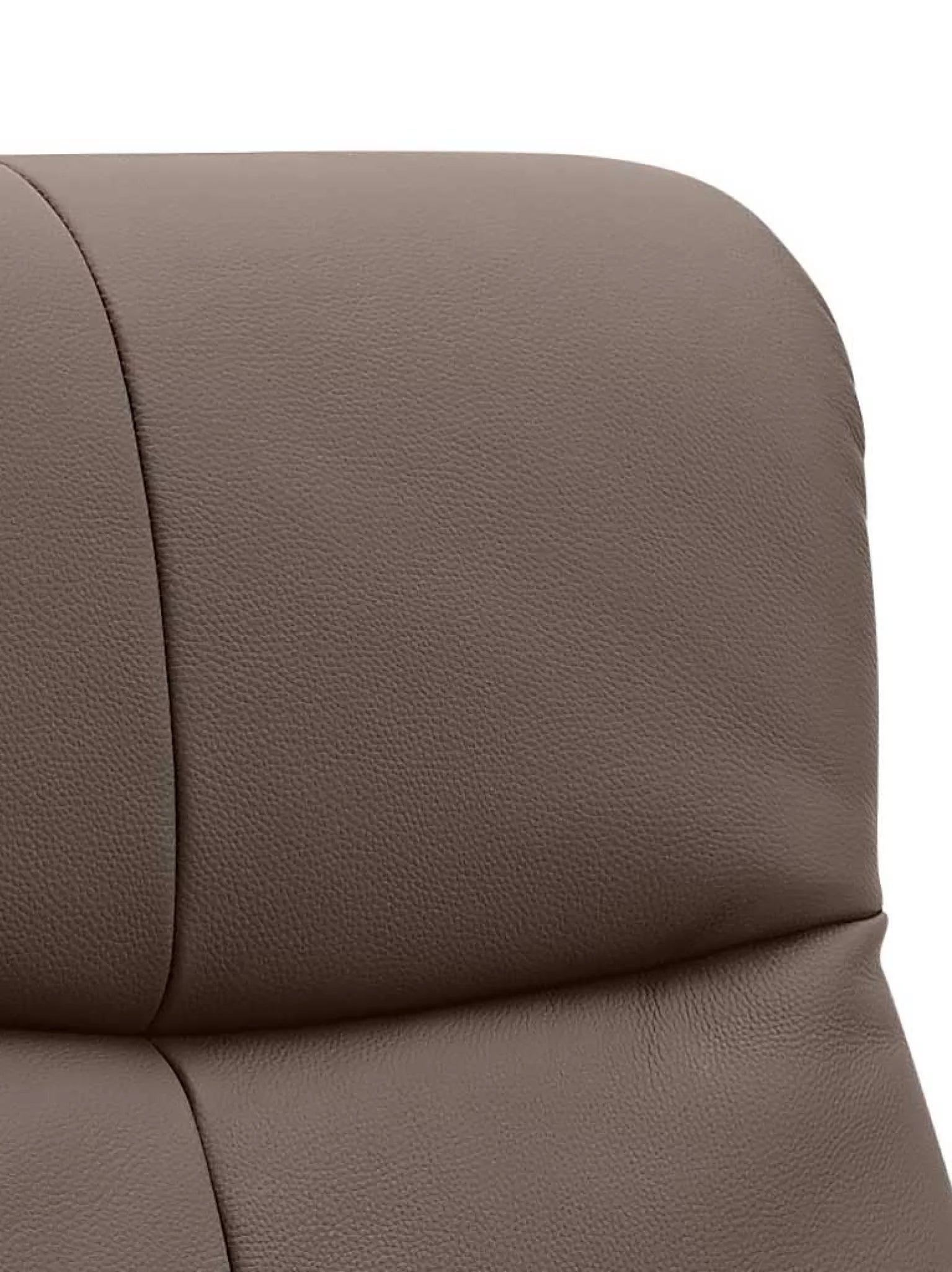 Leder relaxzetel adonis dark taupe