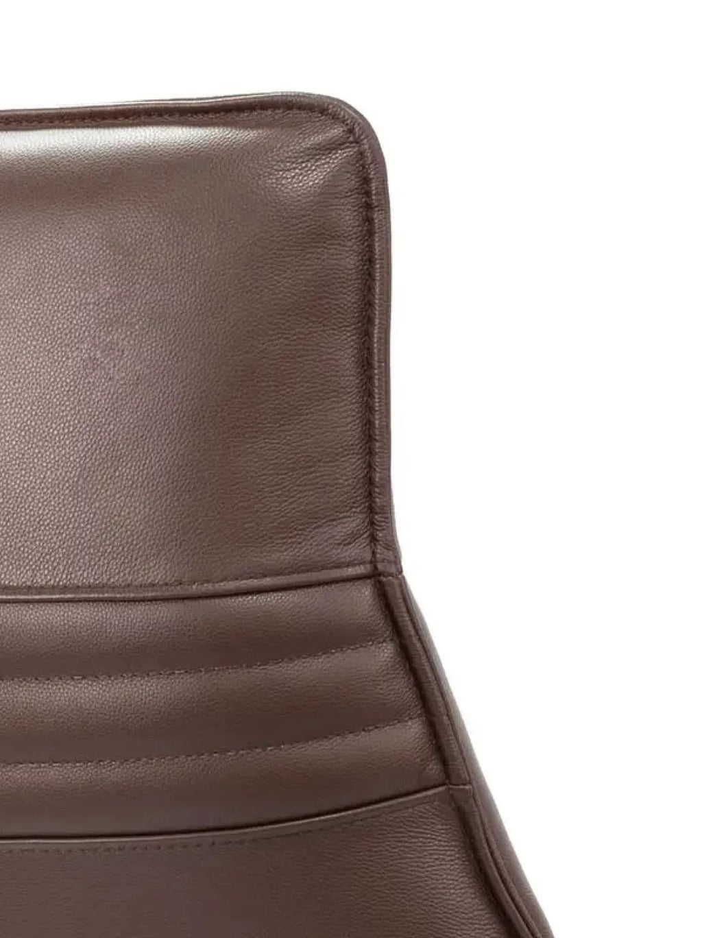 Leder relaxzetel Fiji ebano