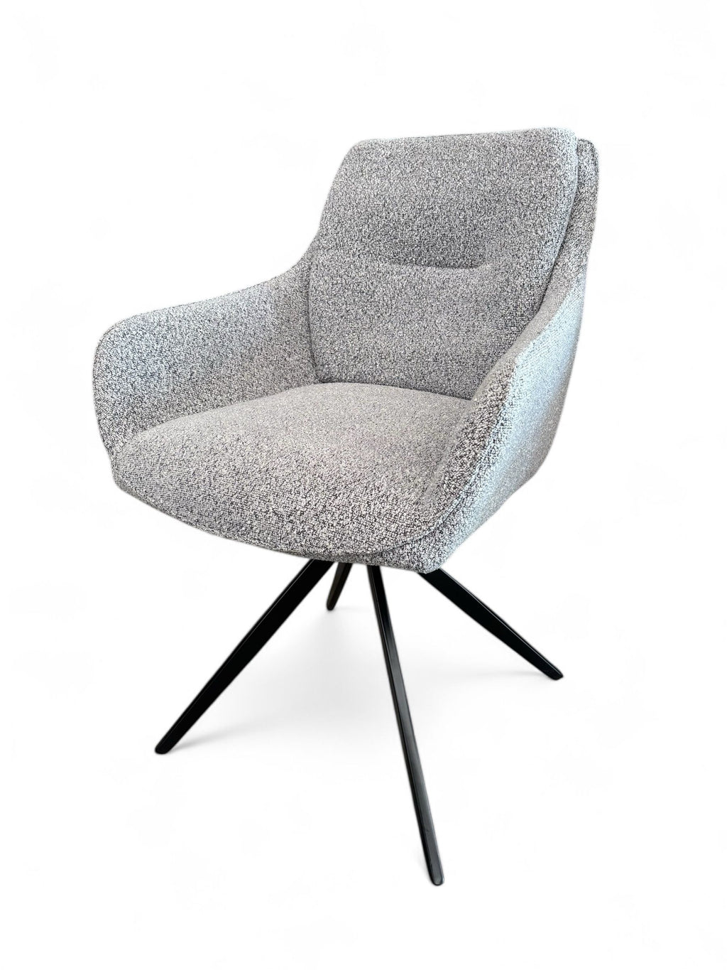 Luxe eetkamerstoel lena grey boulce nu - 50%